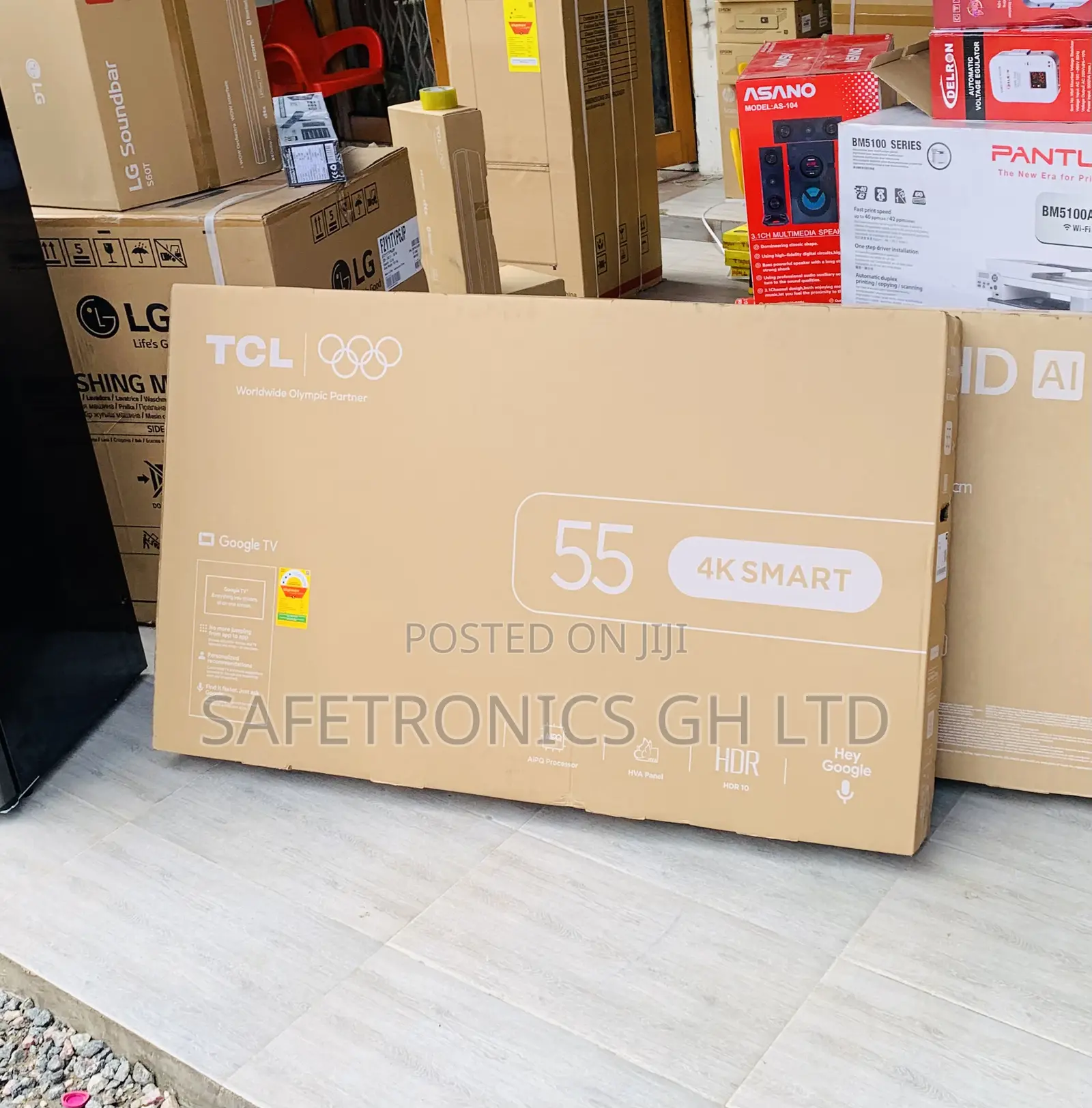 Newest Version TCL 50" Qled 50s5k Smart Android Television