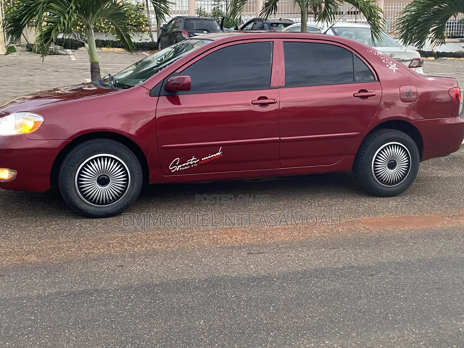 Toyota Corolla 1.8 VVTL-i TS 2007 Red