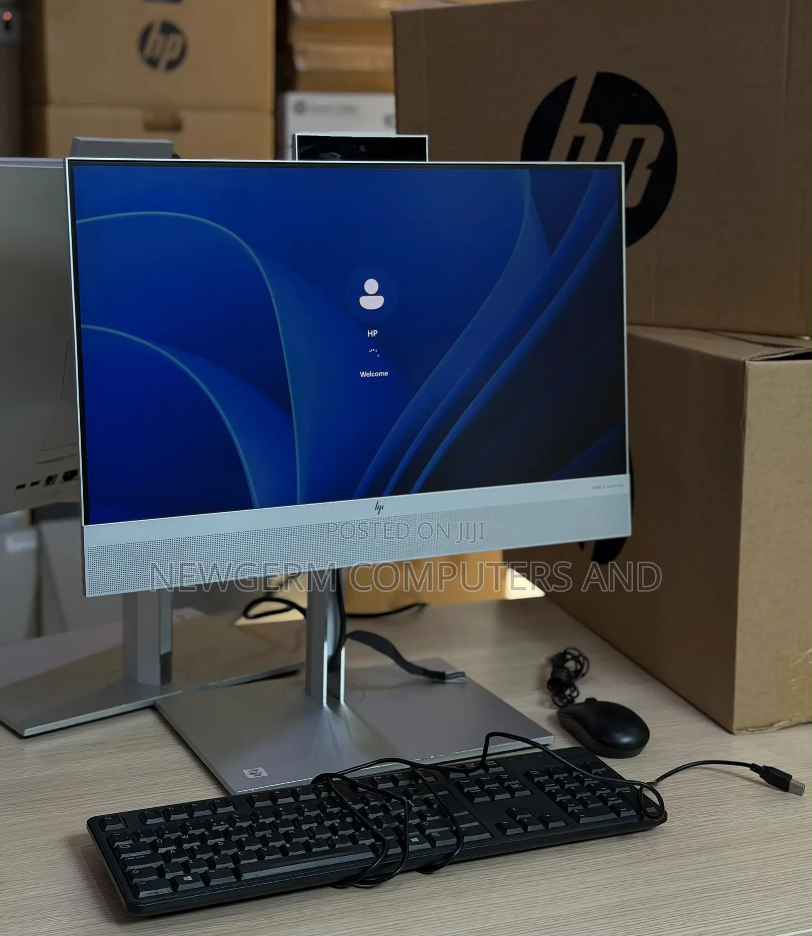 Desktop Computer HP EliteOne 800 G6 16GB Intel Core i5 SSD 256GB