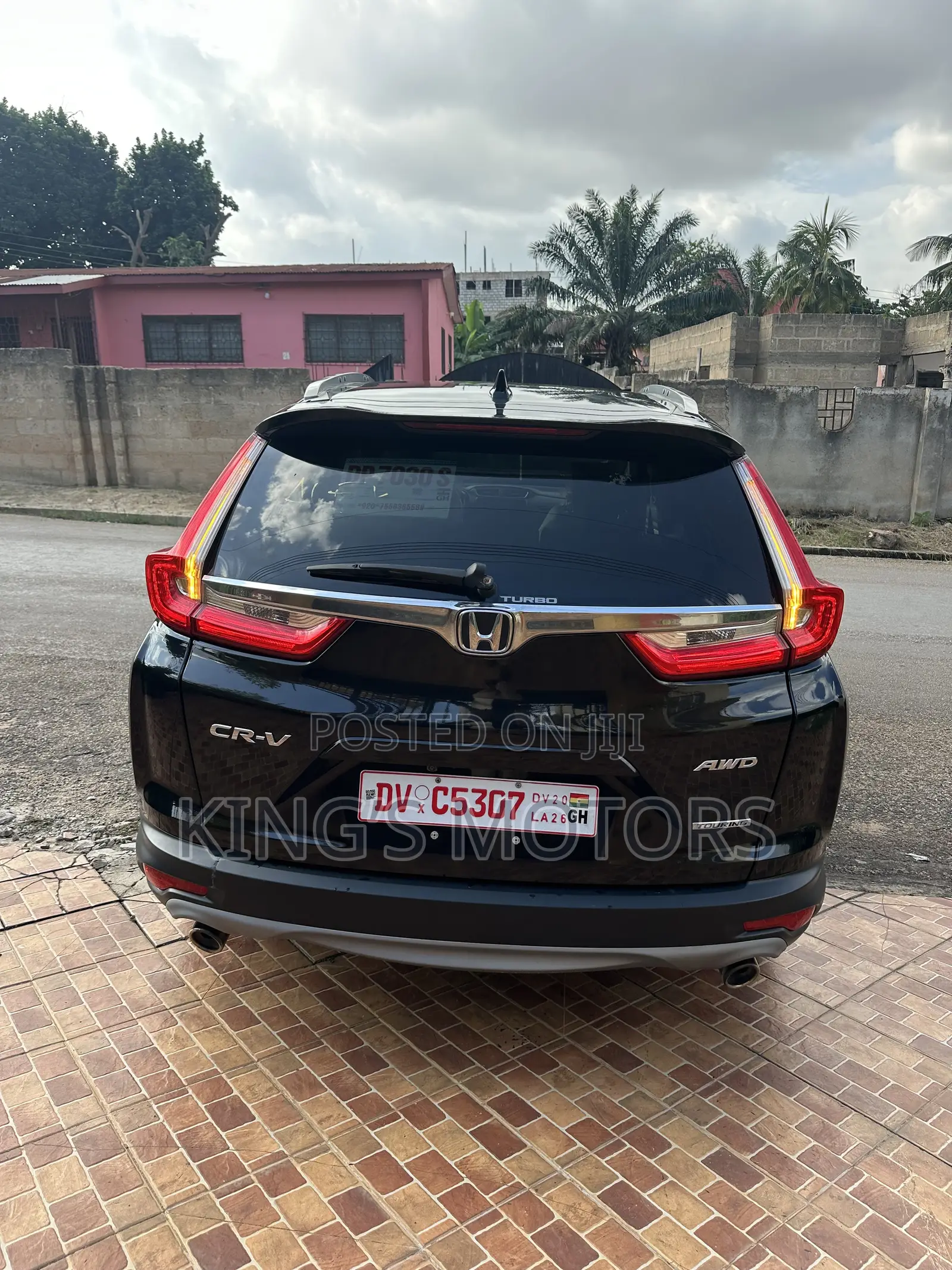 Honda CR-V Touring 4dr SUV (1.5L 4cyl CVT) 2017 Black