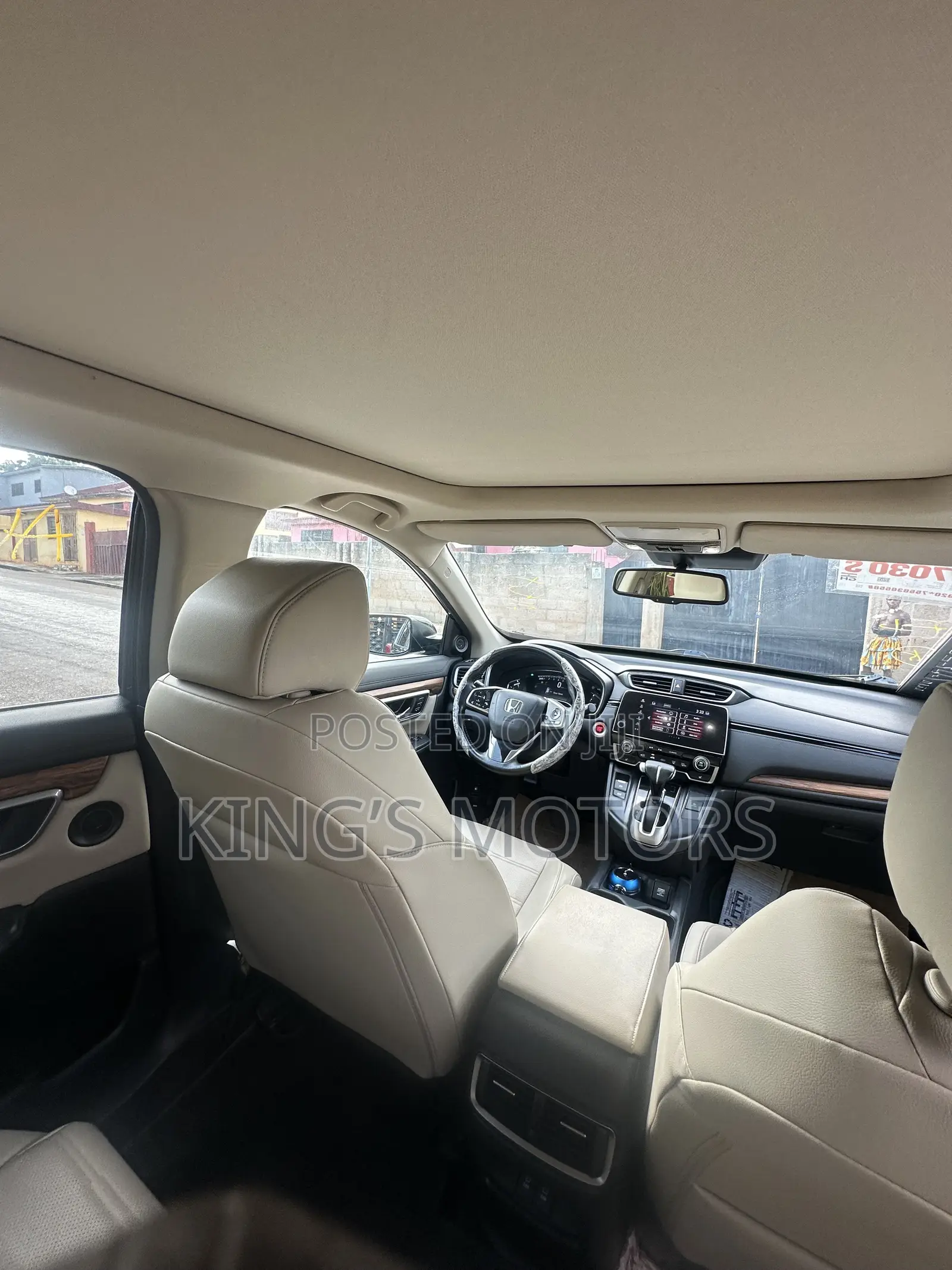 Honda CR-V Touring 4dr SUV (1.5L 4cyl CVT) 2017 Black