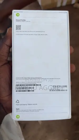 New Apple iPhone 17 Pro Max 256 GB Silver