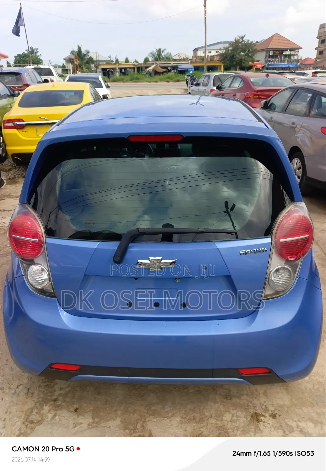 Chevrolet Spark 2014 Blue