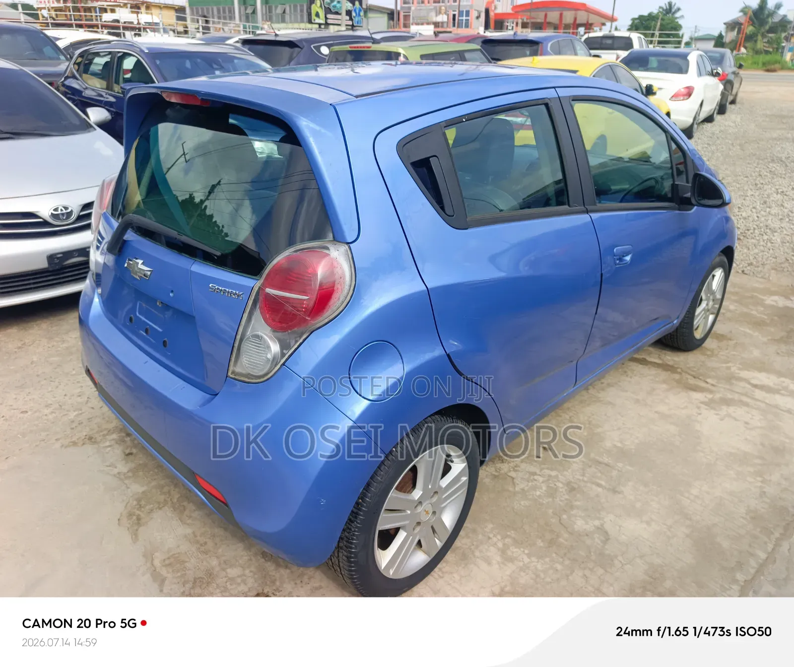 Chevrolet Spark 2014 Blue