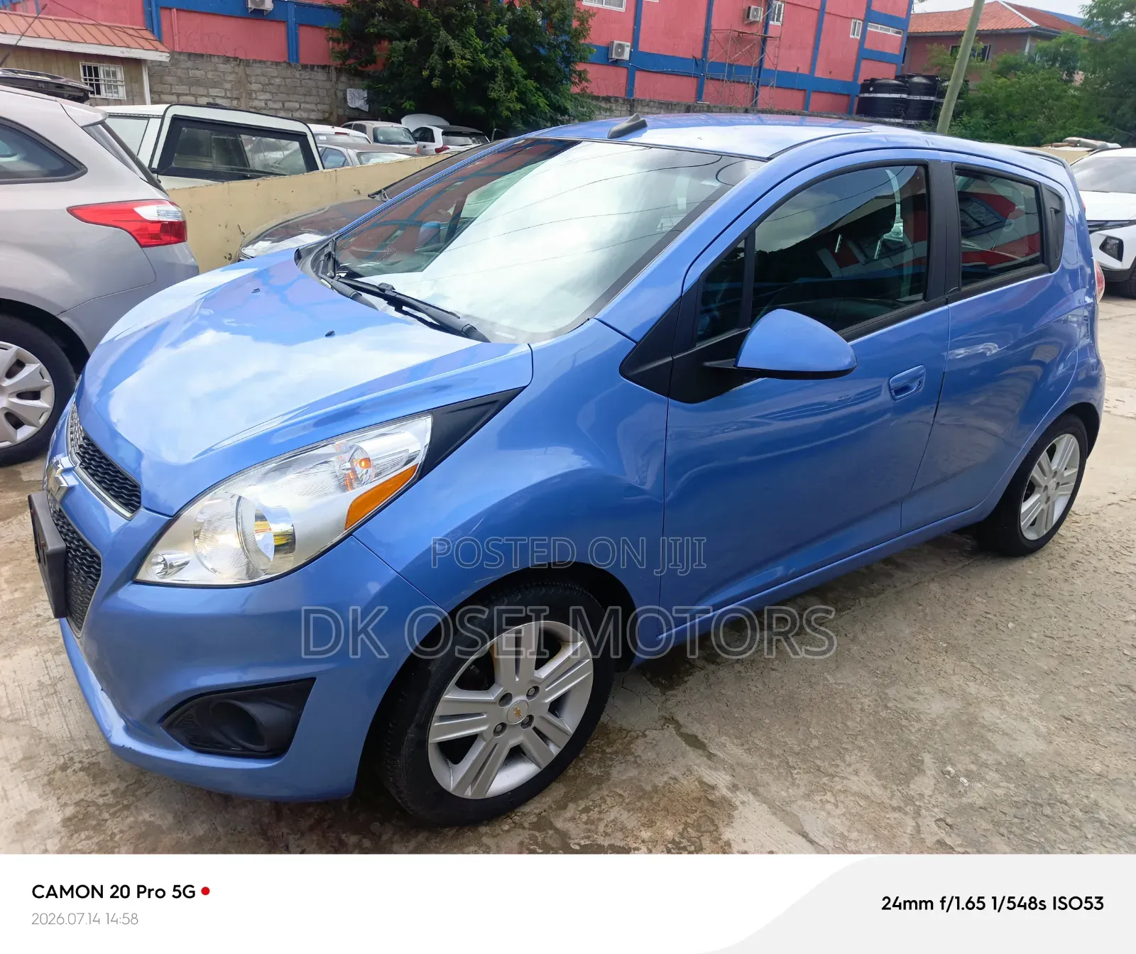 Chevrolet Spark 2014 Blue