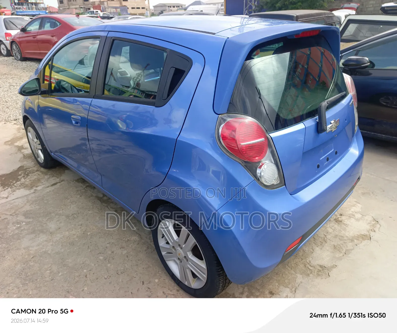 Chevrolet Spark 2014 Blue
