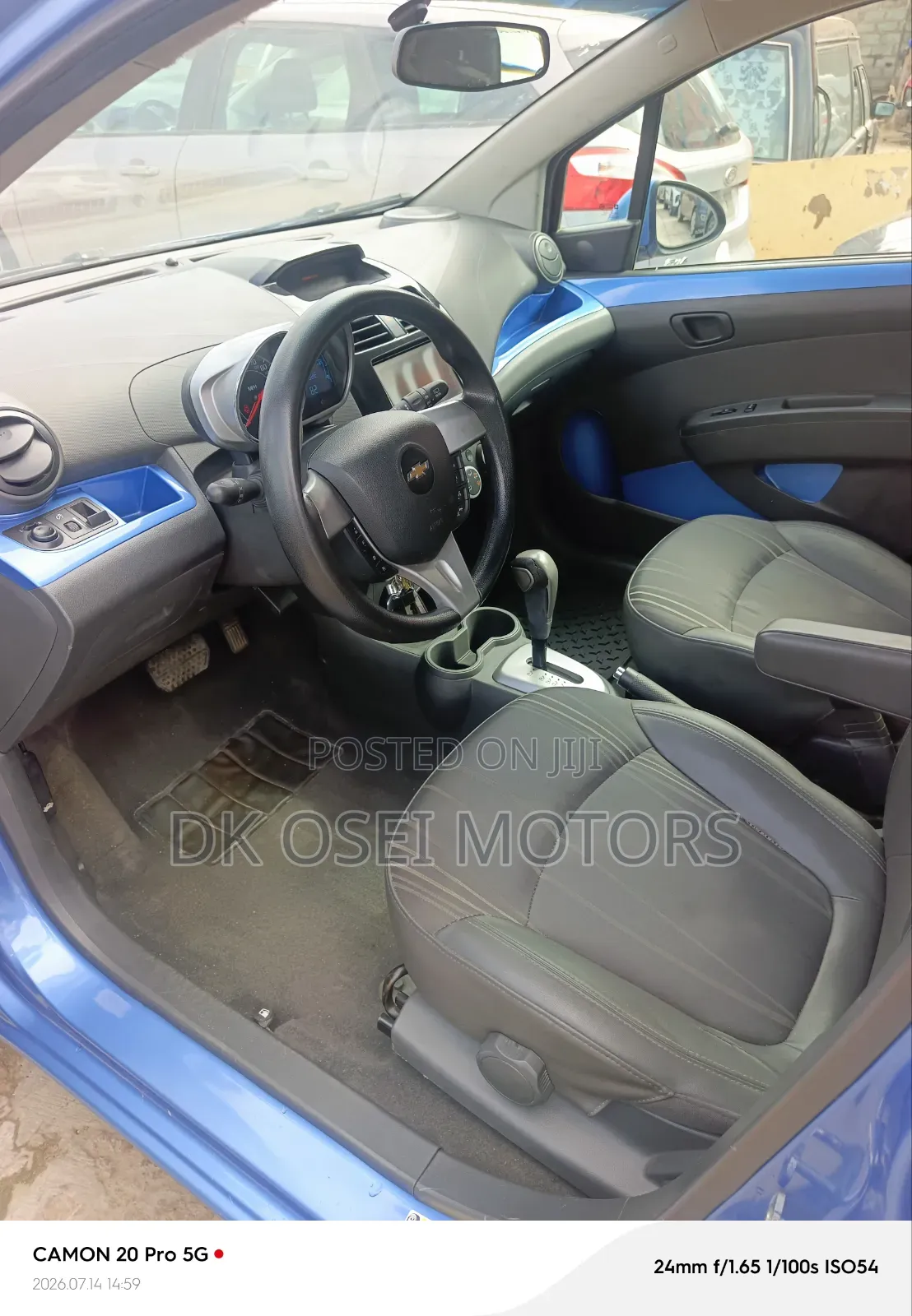 Chevrolet Spark 2014 Blue