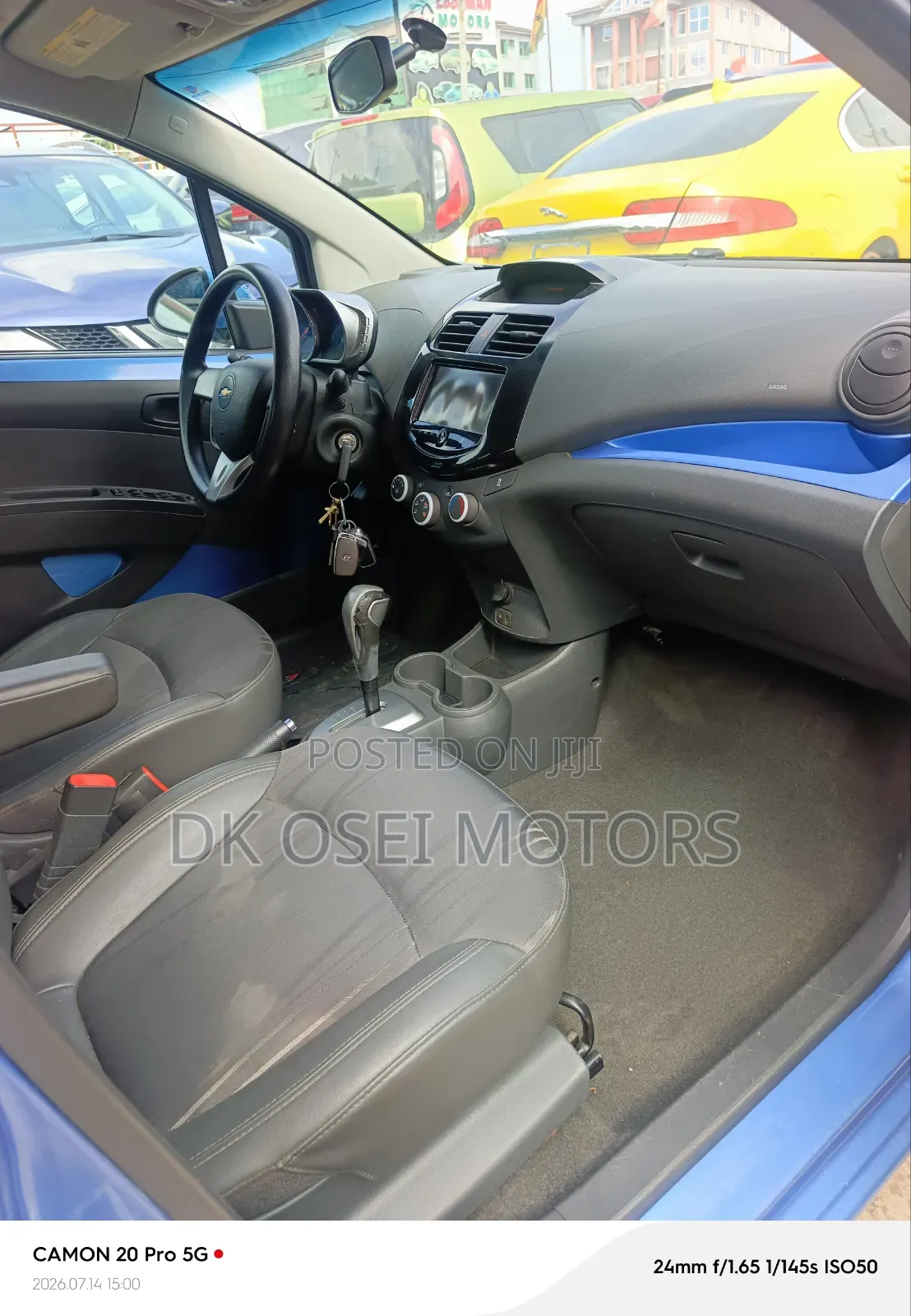 Chevrolet Spark 2014 Blue
