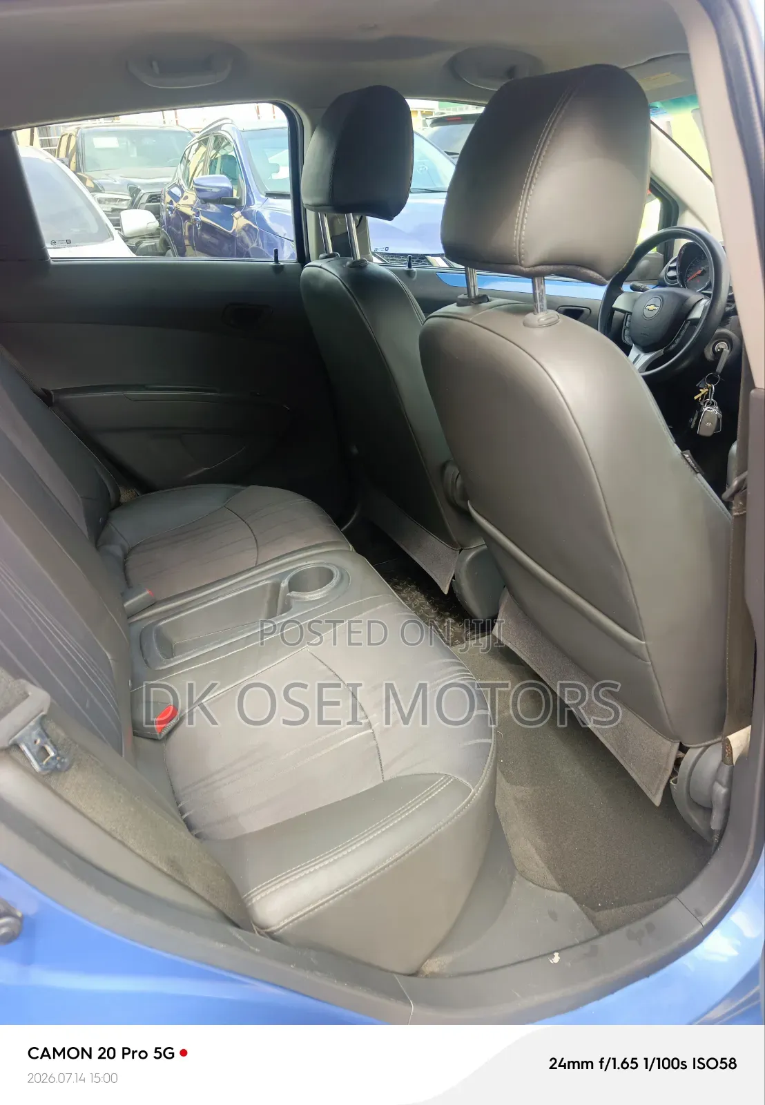 Chevrolet Spark 2014 Blue