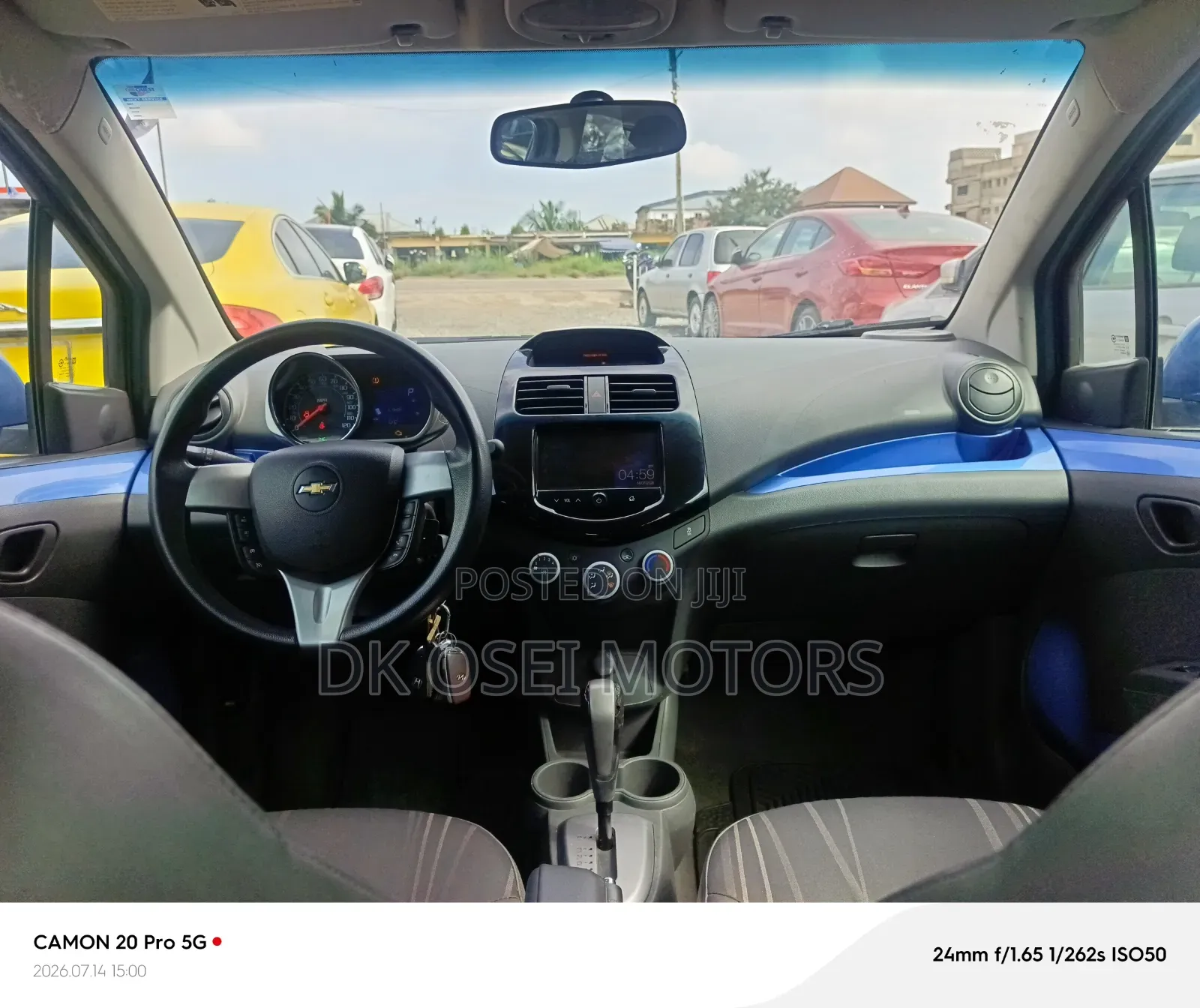 Chevrolet Spark 2014 Blue