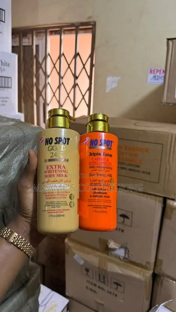 No Spot Whitening Body Lotion ( GH₵ 150 Each )
