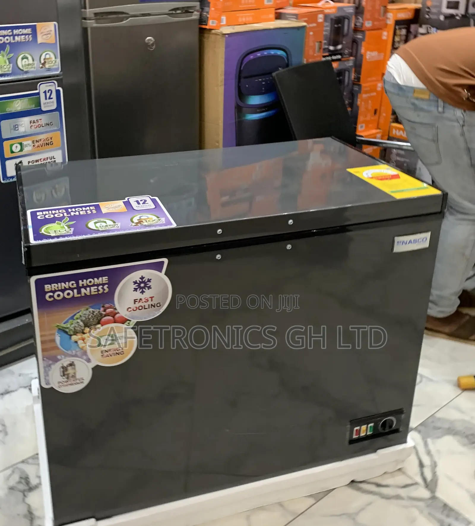 Neatly Sealed Nasco 251 Its Chest Freezer NAS-3001