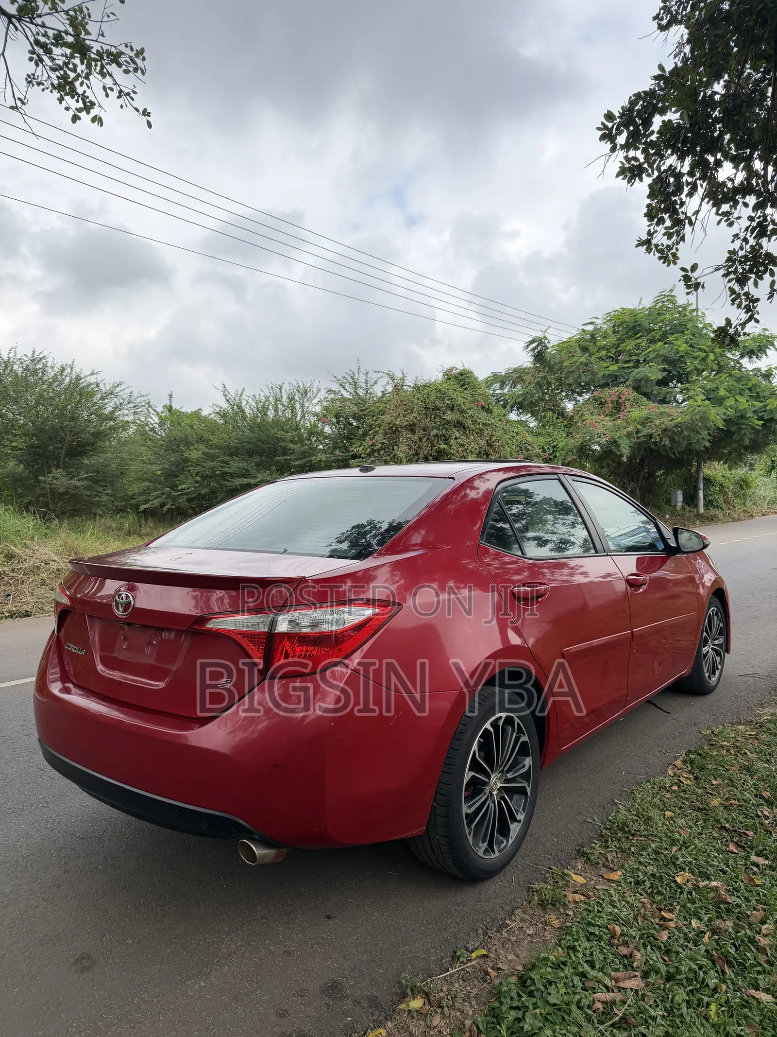 Toyota Corolla S Premium 4dr Sedan (1.8L 4cyl CVT) 2016 Red