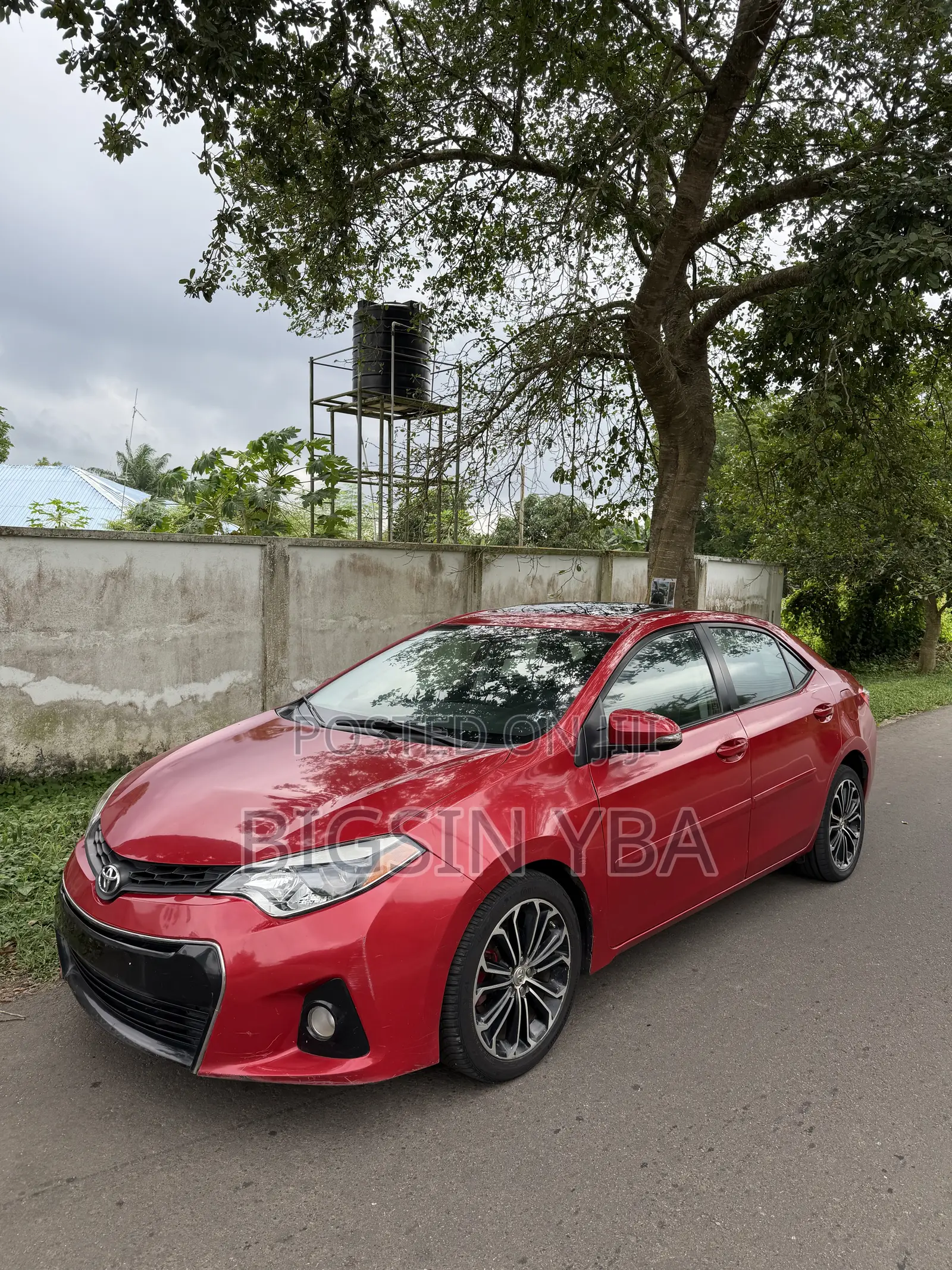 Toyota Corolla S Premium 4dr Sedan (1.8L 4cyl CVT) 2016 Red