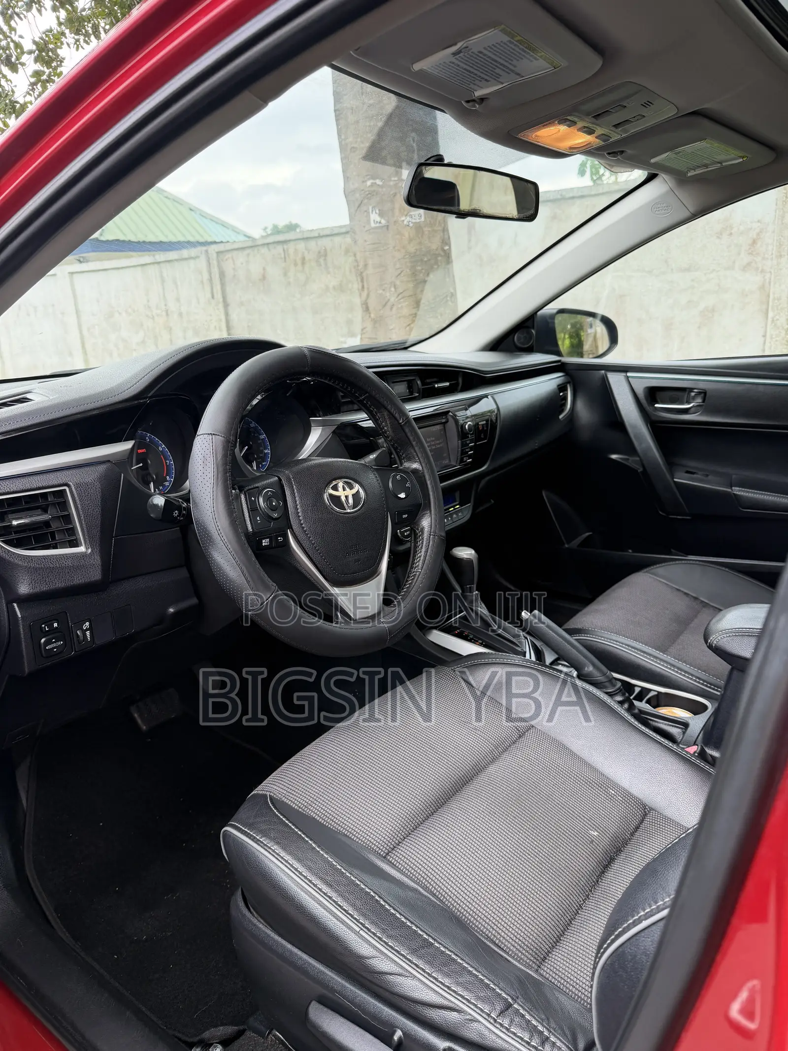 Toyota Corolla S Premium 4dr Sedan (1.8L 4cyl CVT) 2016 Red