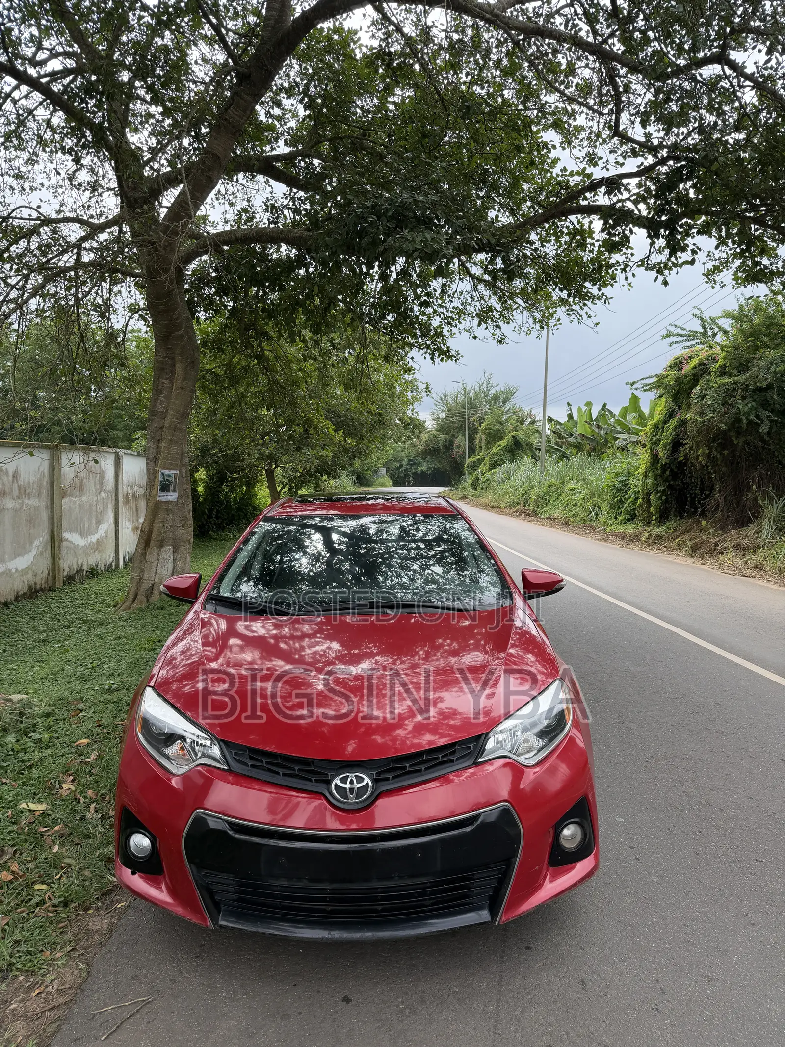 Toyota Corolla S Premium 4dr Sedan (1.8L 4cyl CVT) 2016 Red