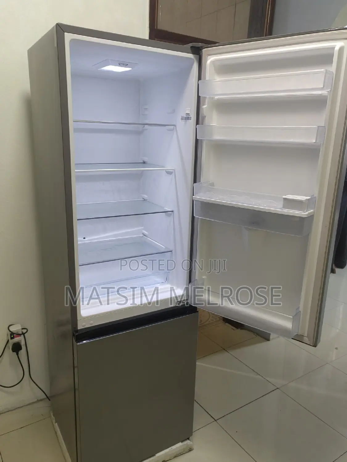 Two-Door Fridge, Almost New
