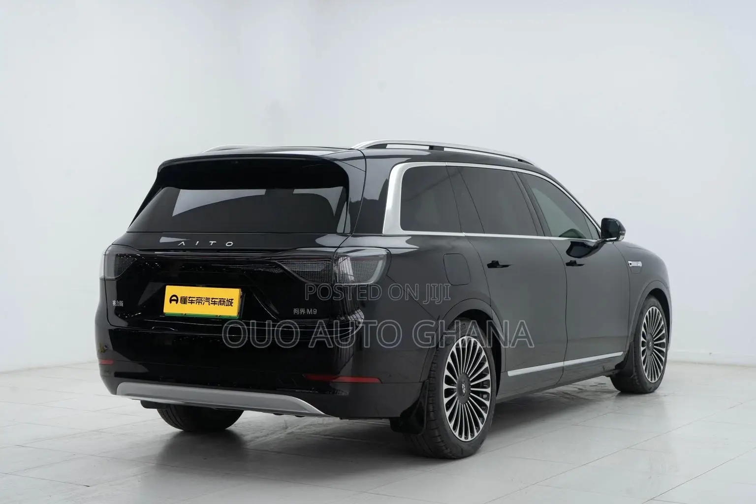 New AITO M9 1.5 Hybrid EREV AWD 2024 Black