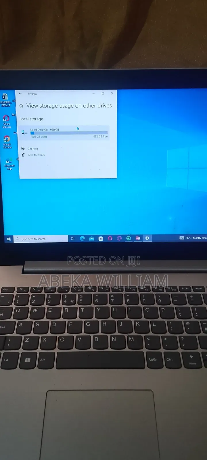 Laptop Lenovo IdeaTab N585 4GB Intel Celeron HDD+SSD 48GB