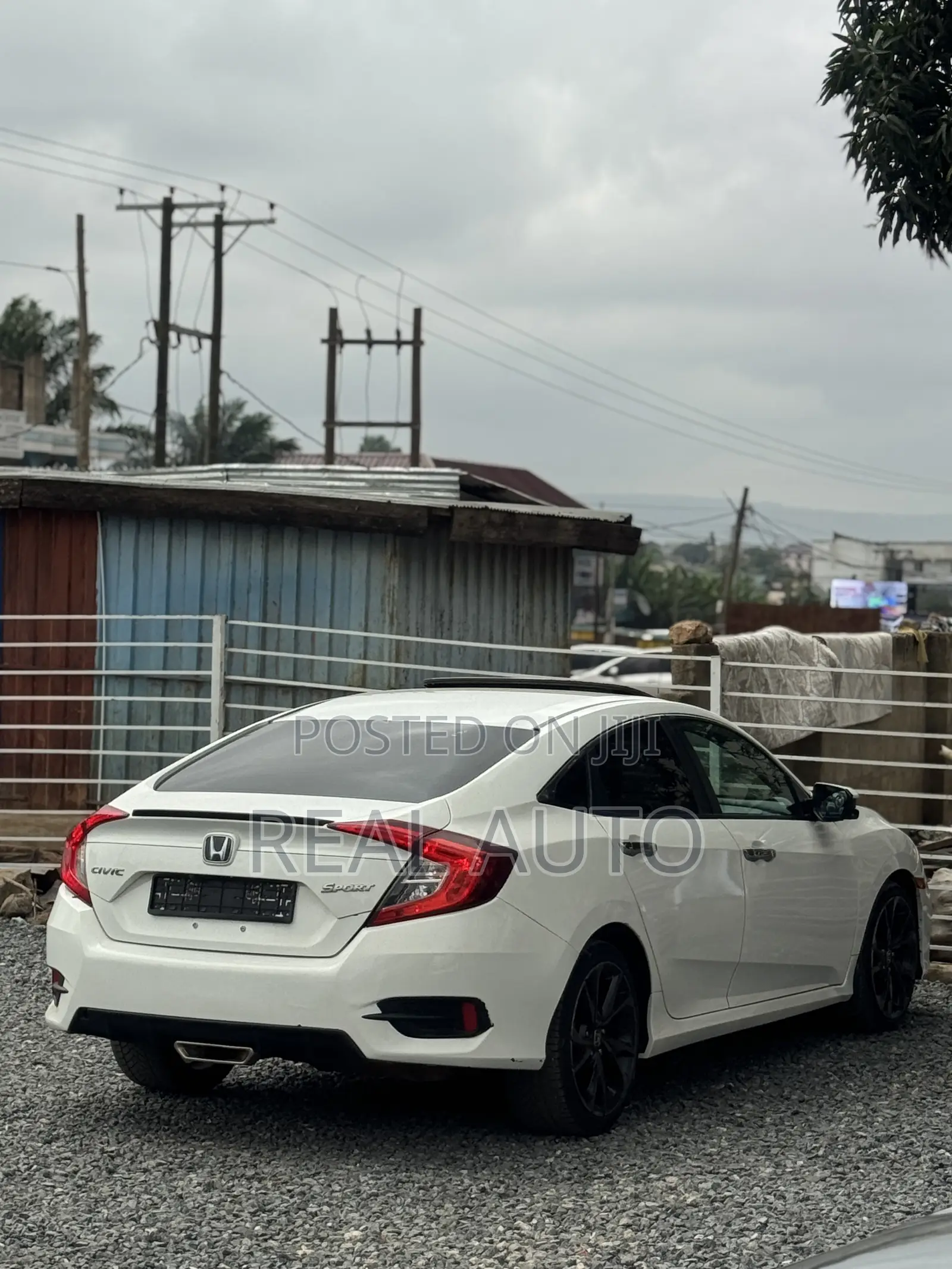 Honda Civic Sport Sedan 2020 White