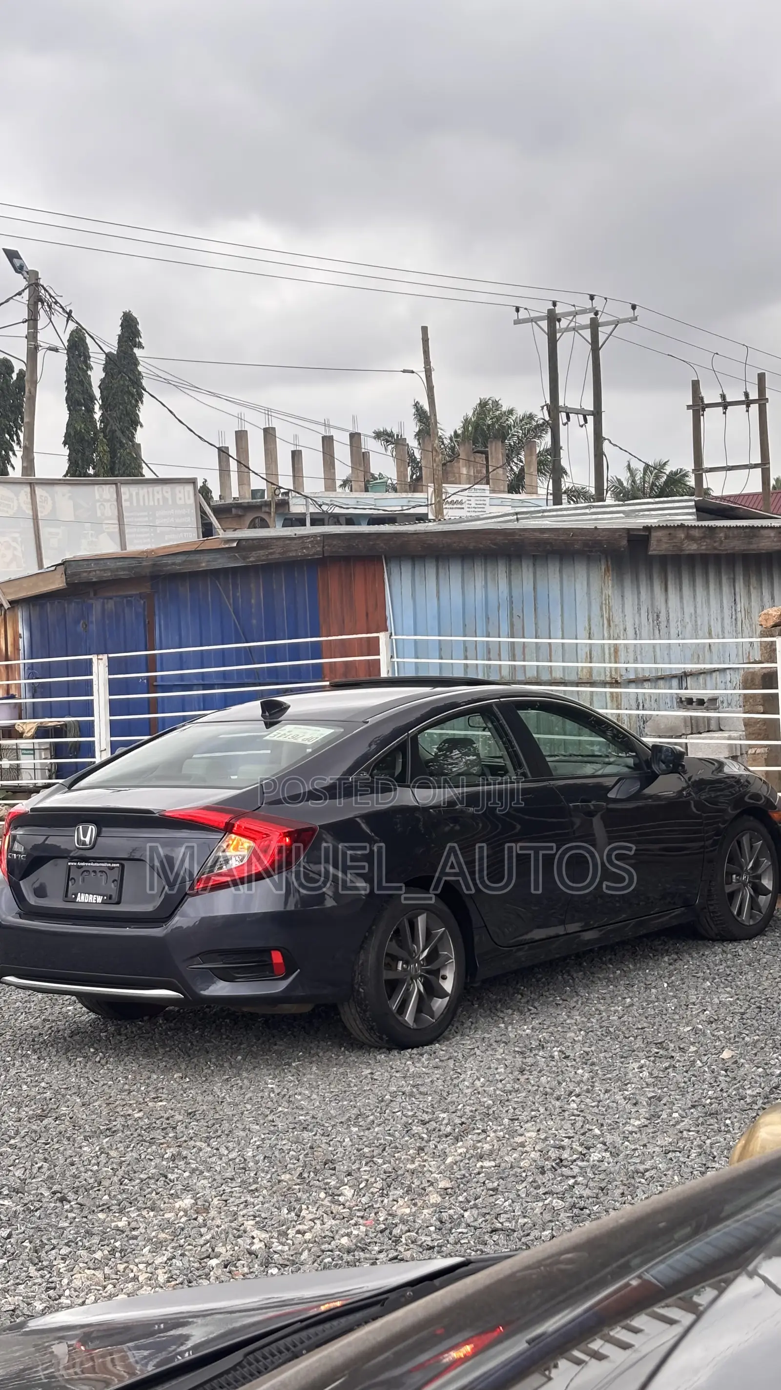 Honda Civic EX Sedan 2020 Gray