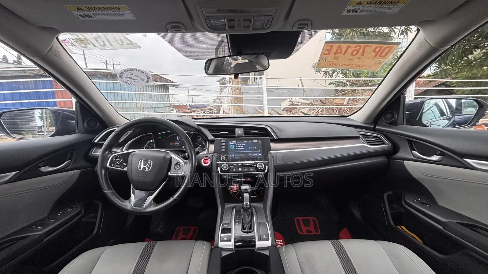 Honda Civic EX Sedan 2020 Gray