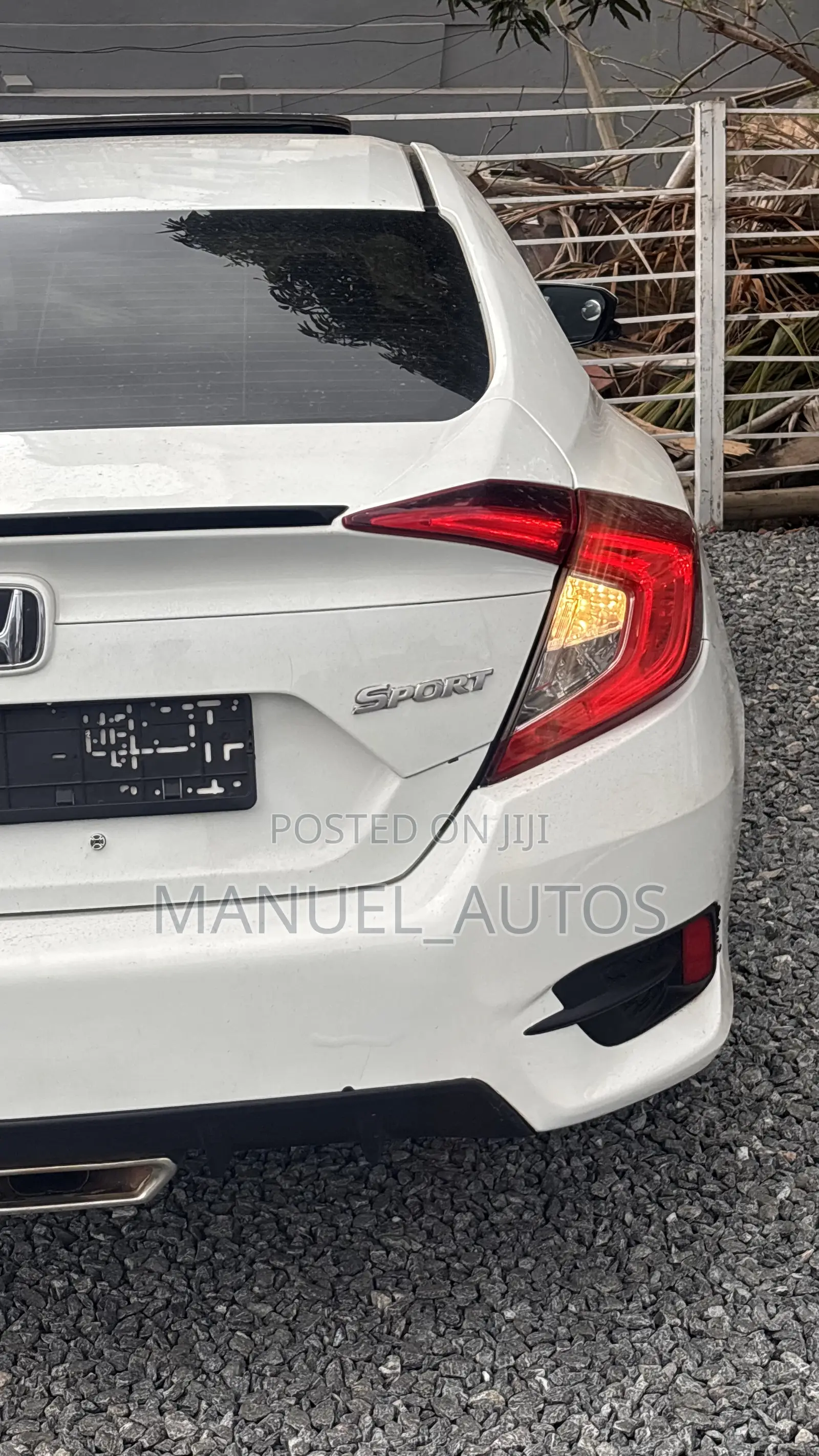 Honda Civic Sport Sedan 2020 White
