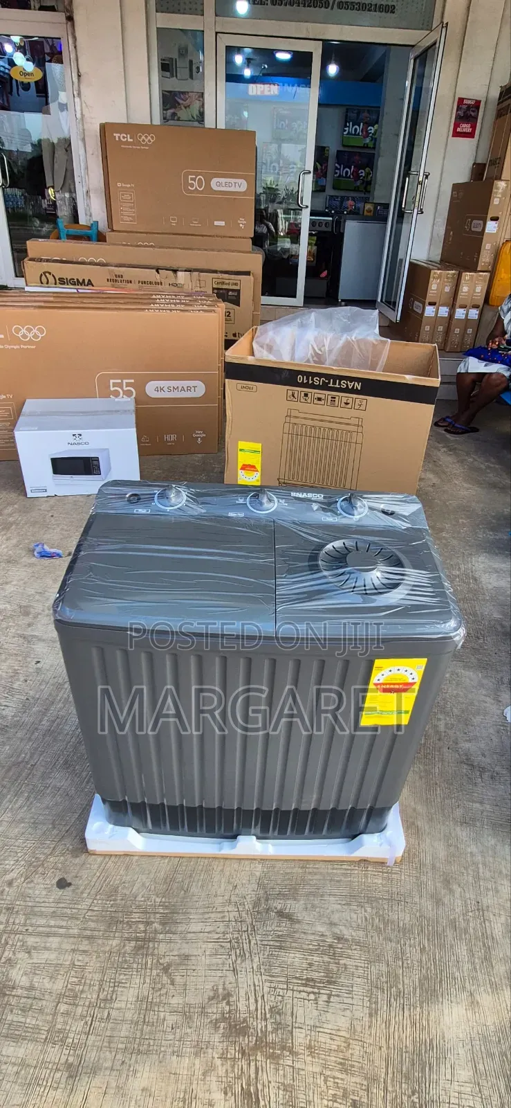 Pretty Nasco 11 Kg Semi Automatic Washing Machine
