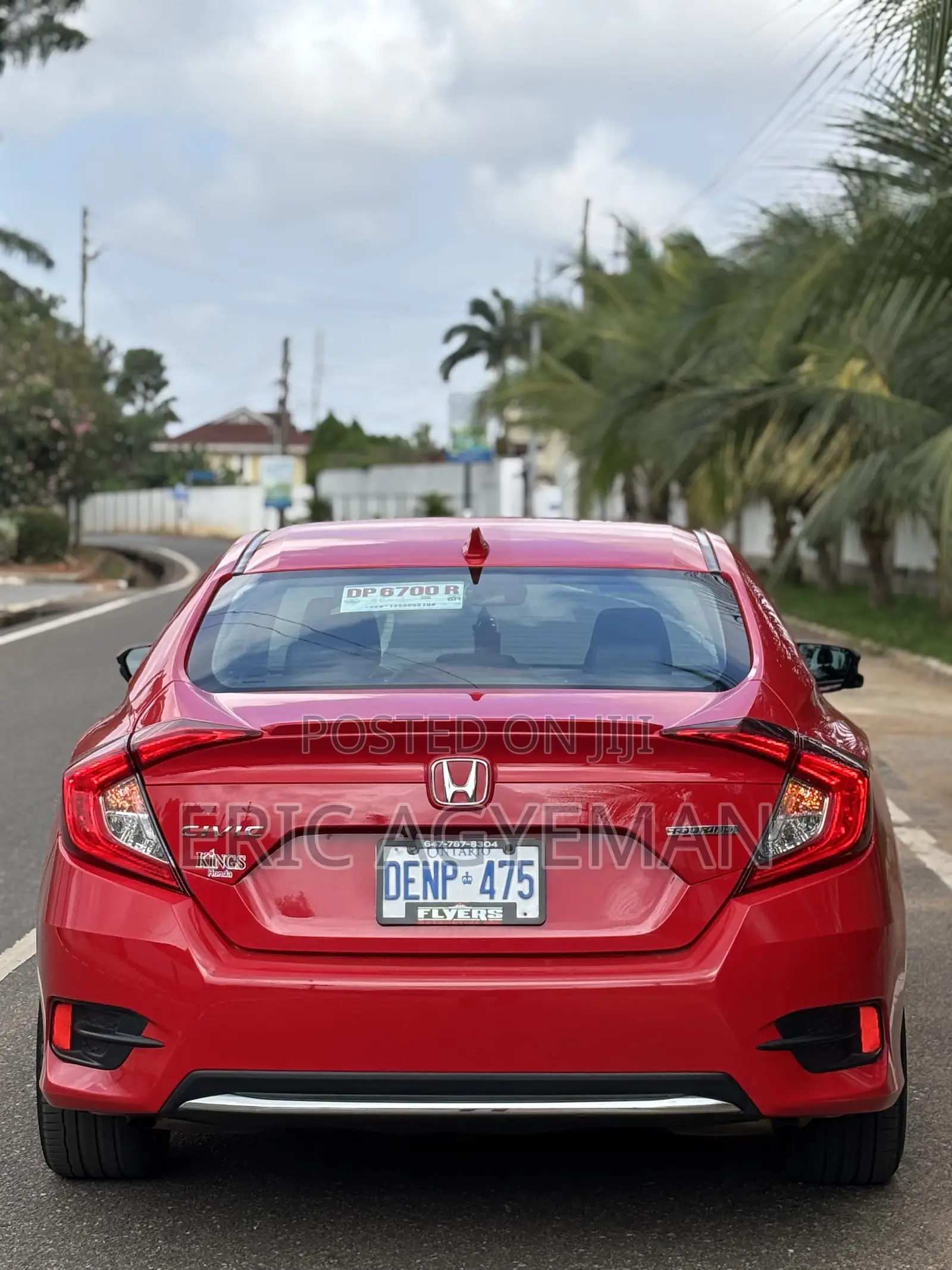 Honda Civic 2020 Red