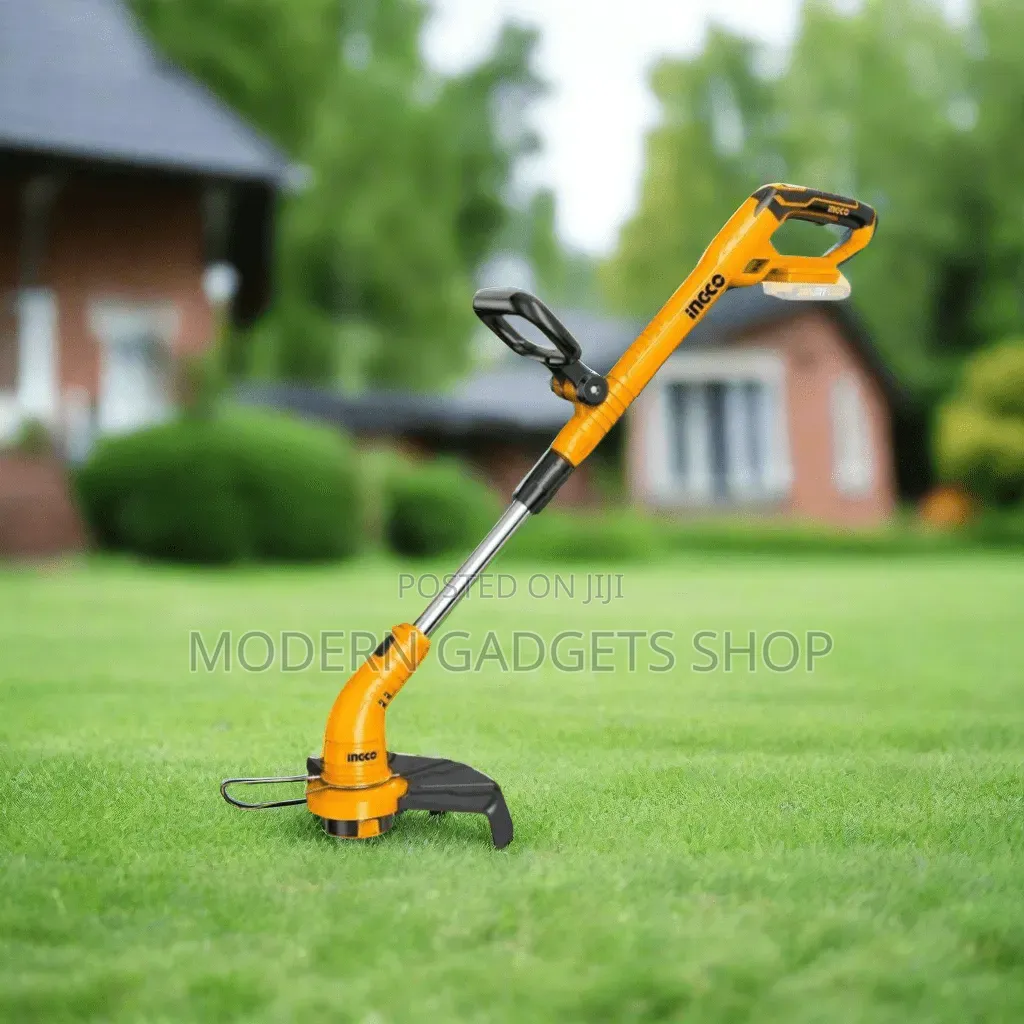 Cordless Grass Trimmer / Hand Lawn Mower – 20V Rechargeable