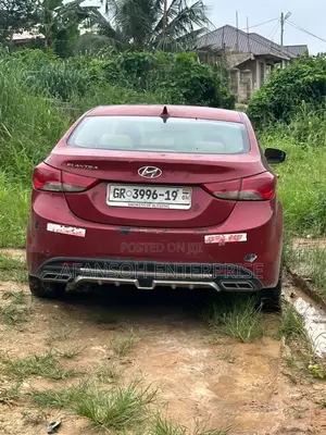 Hyundai Elantra Limited 2012 Red