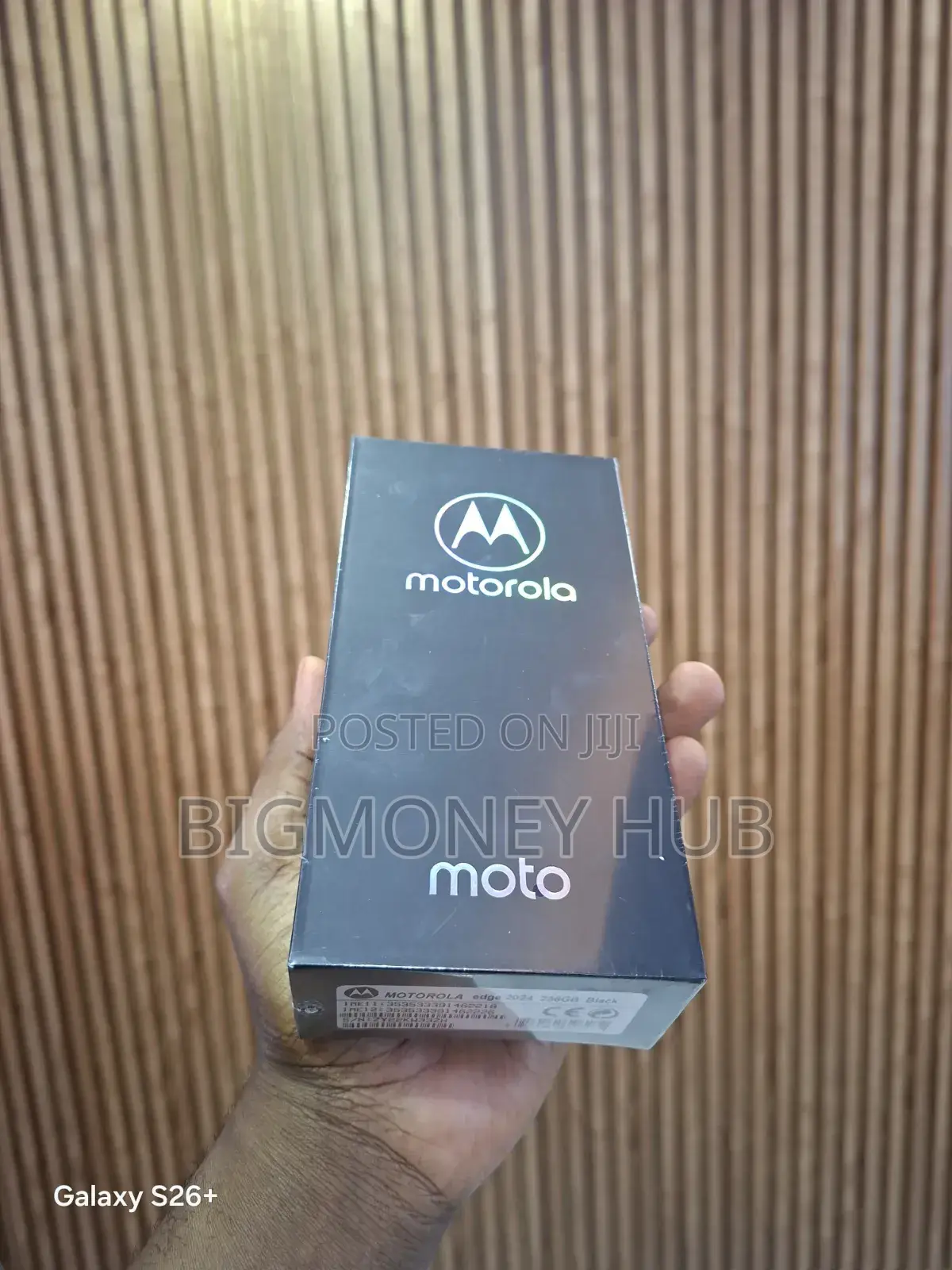 New Motorola Edge (2024) 256 GB Black