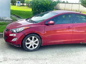Hyundai Elantra Limited 2012 Red