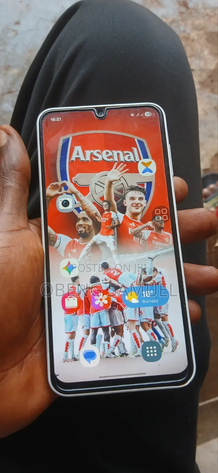 Samsung Galaxy A16 5G 128 GB Gray