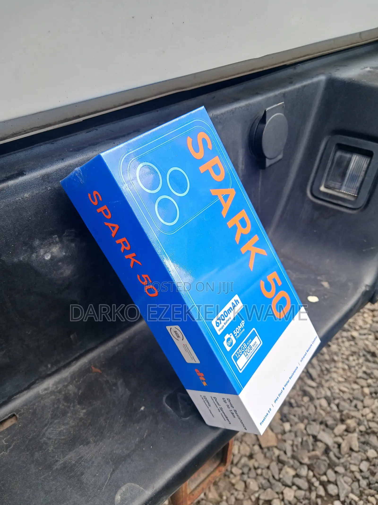 New Tecno Spark 50 128 GB Black