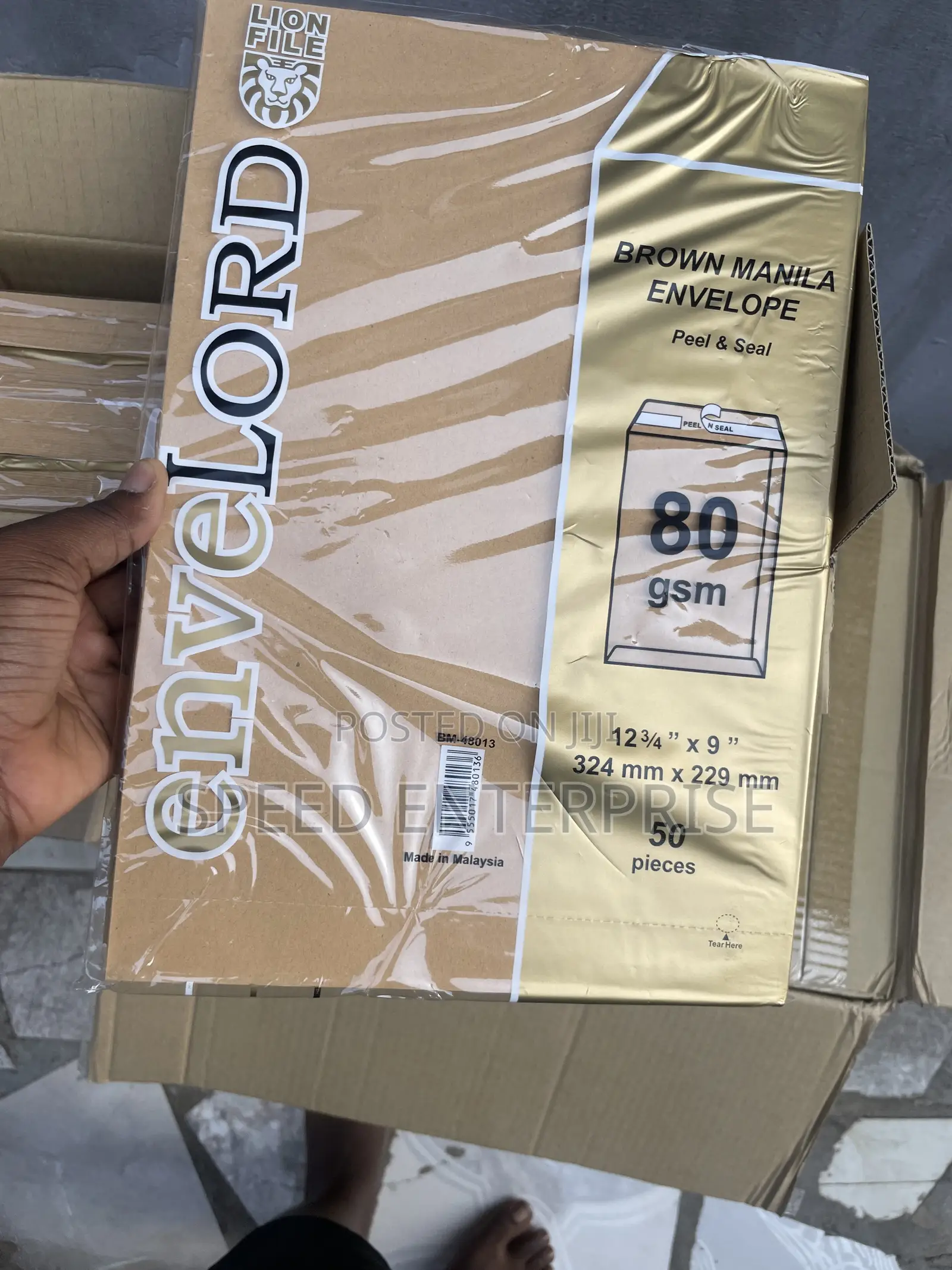 A4 Brown Envelope Carton