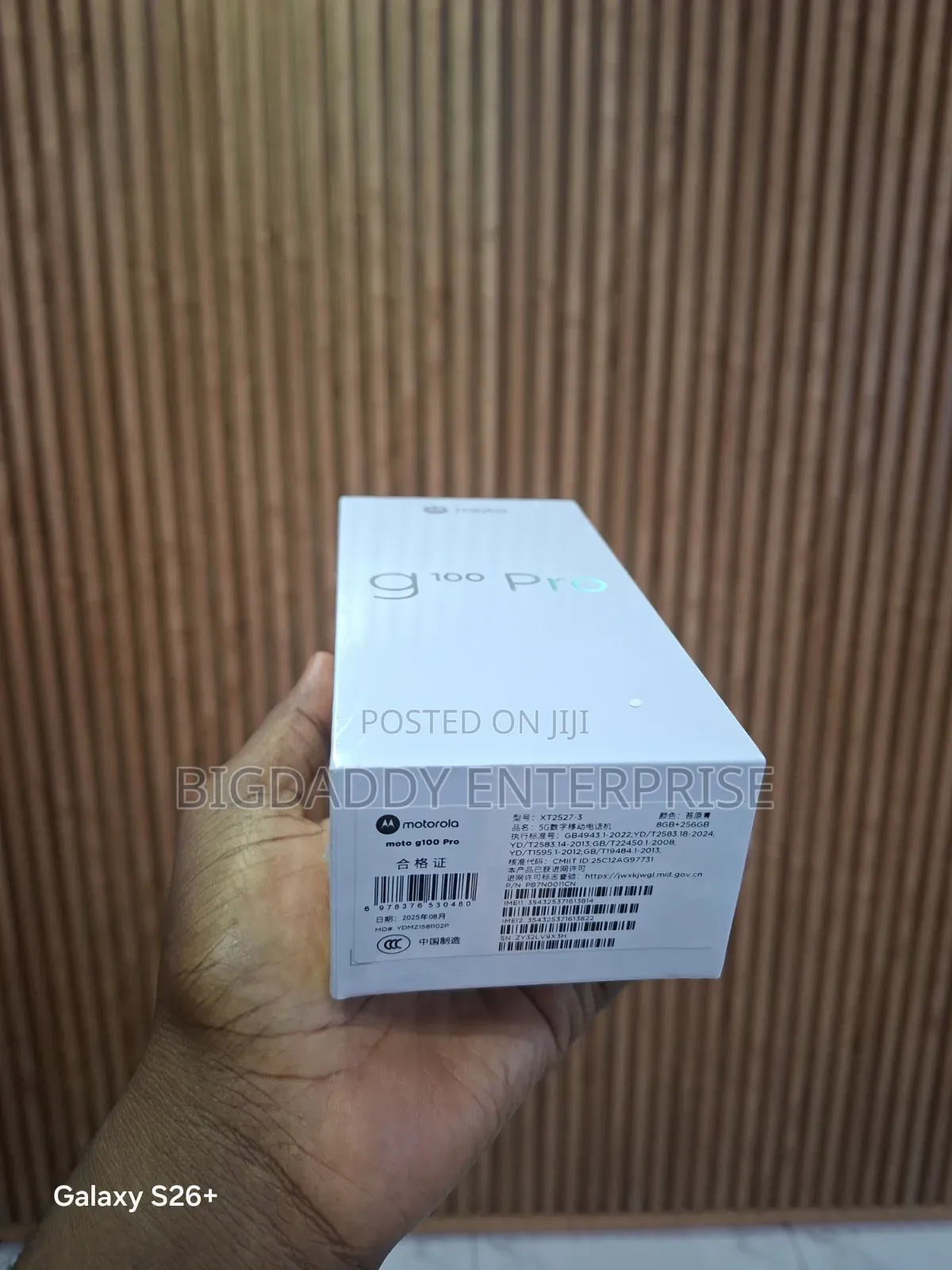 New Motorola Edge 60 Fusion 256 GB Black