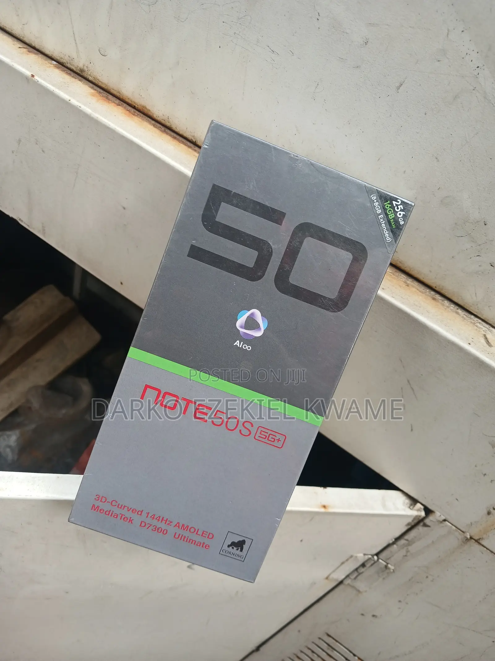 New Infinix Note 50s 256 GB Black