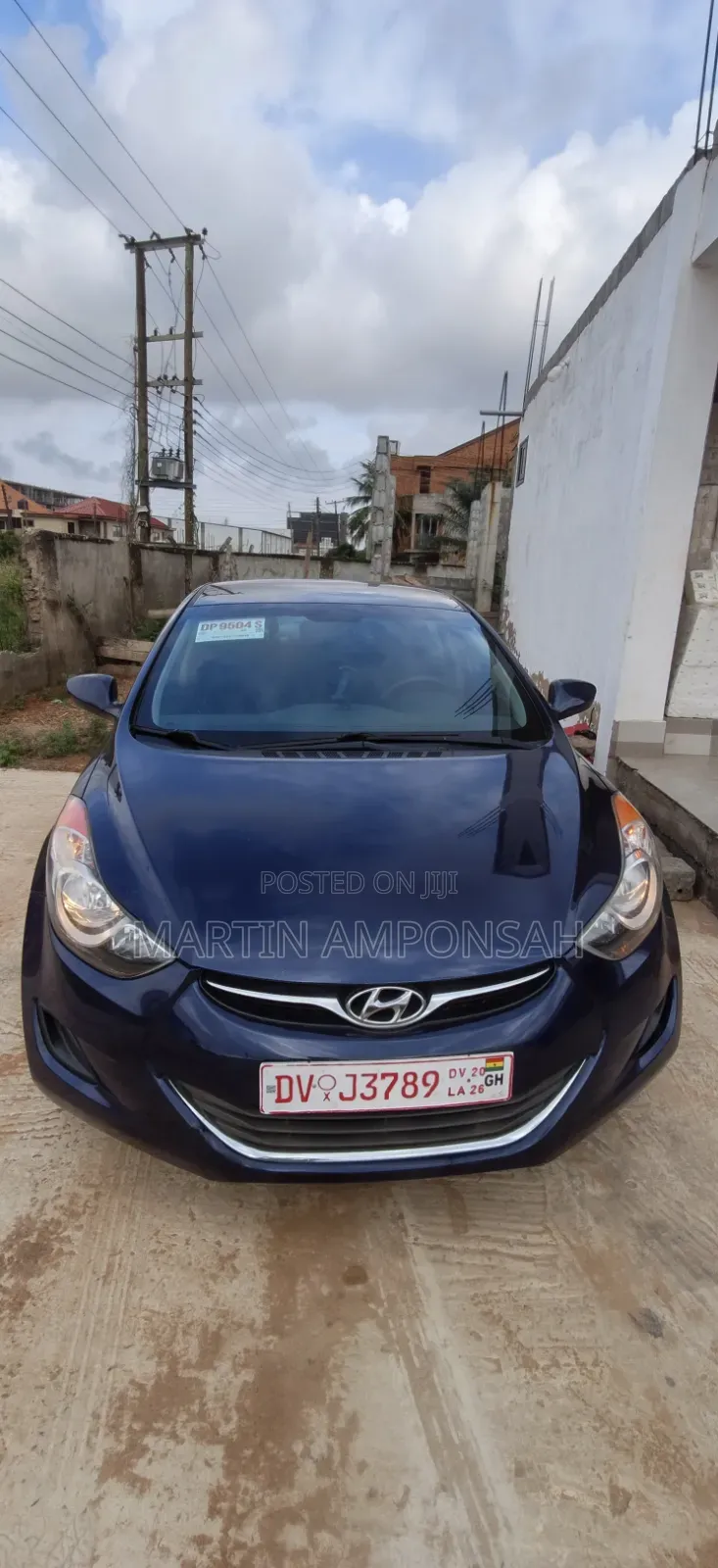 Hyundai Elantra Limited Sedan FWD (1.8L 4cyl 6A) 2013 Blue