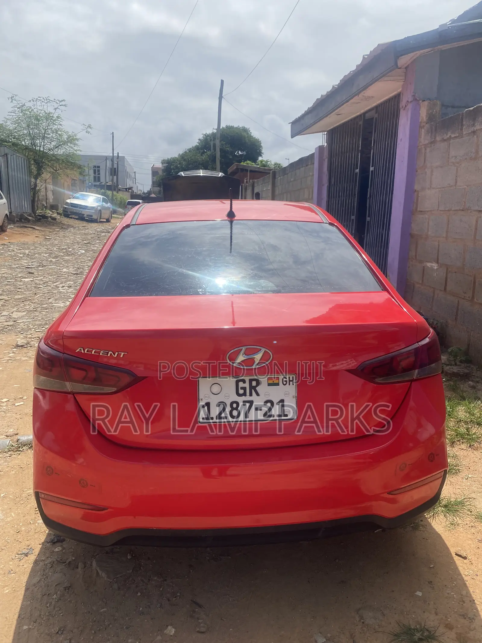 Hyundai Accent 2018 Red