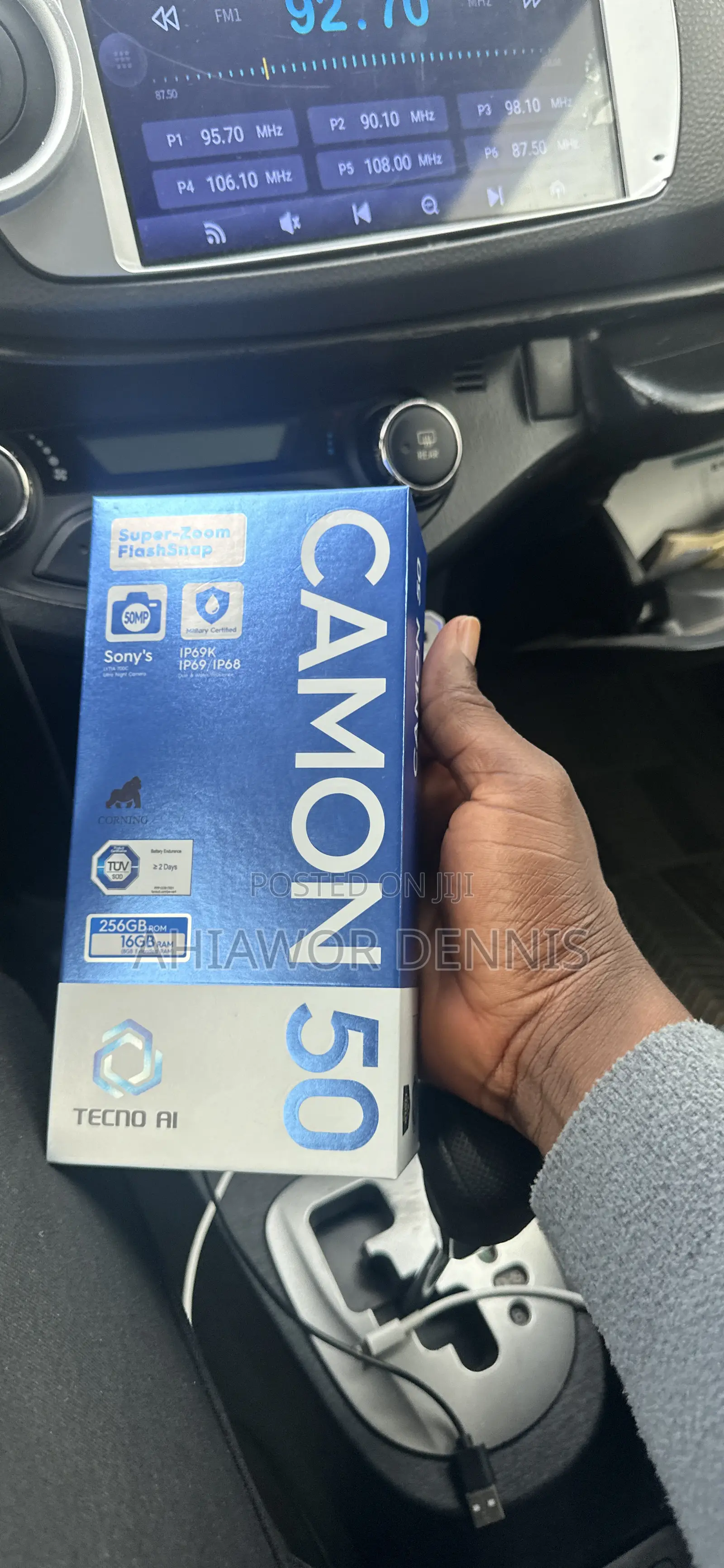 New Tecno Camon 50 Pro 256 GB Green