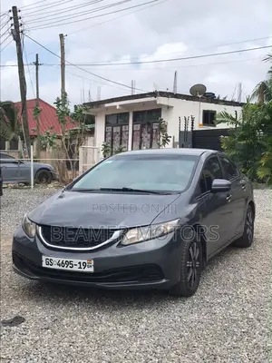 Honda Civic LX 4dr Sedan (1.8L 4cyl CVT) 2014 Gray