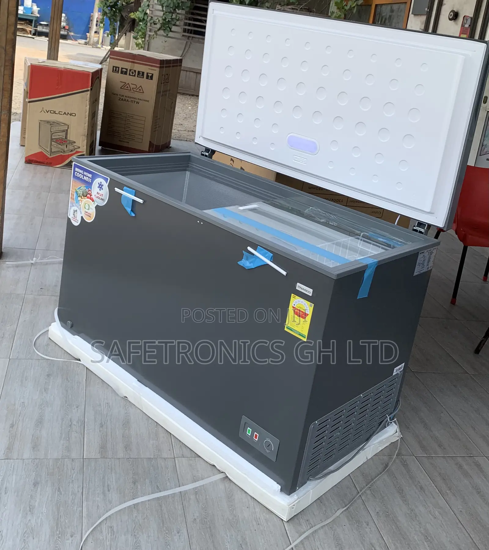 Accessible New Nasco 380 LTRS Chest Freezer (NAS-420)