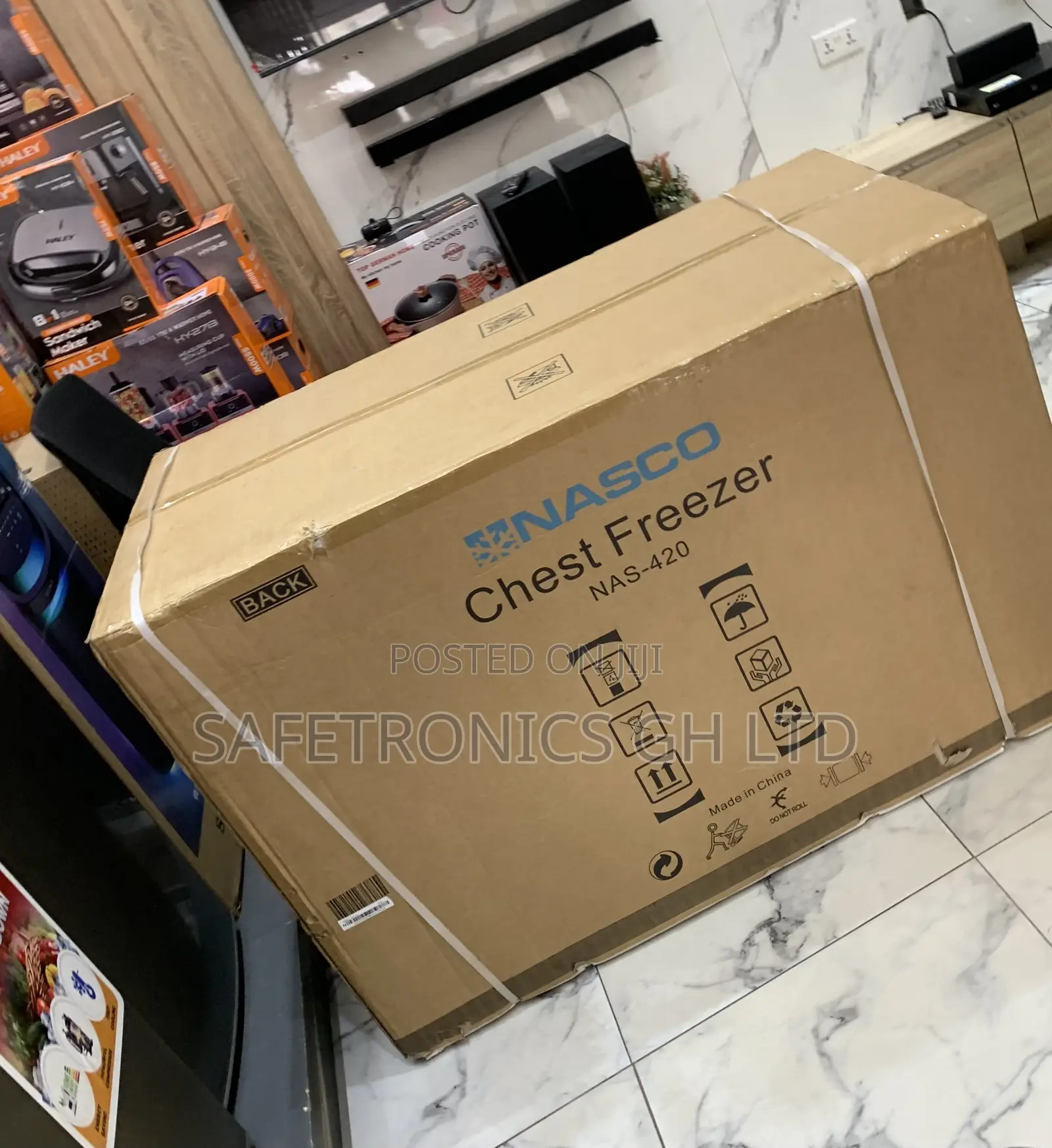 Accessible New Nasco 380 LTRS Chest Freezer (NAS-420)
