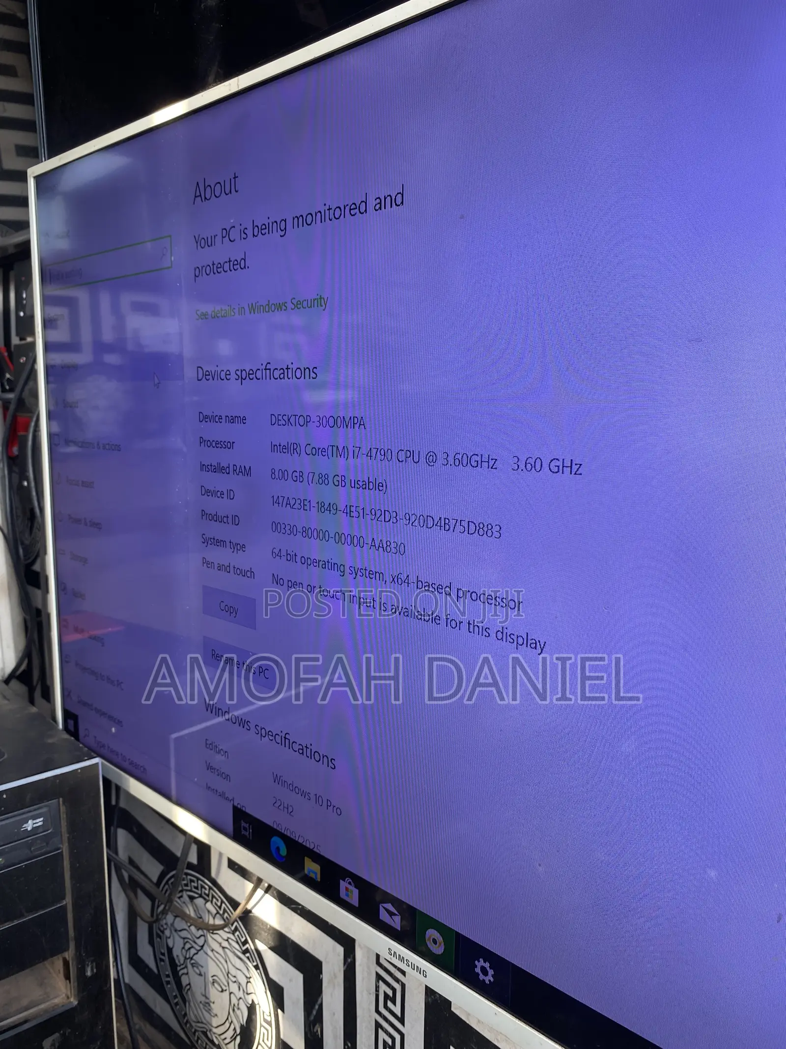 Desktop Computer Gigabyte GB-BXi7H-5500 8GB Intel Core i7 HDD+SSD 500GB