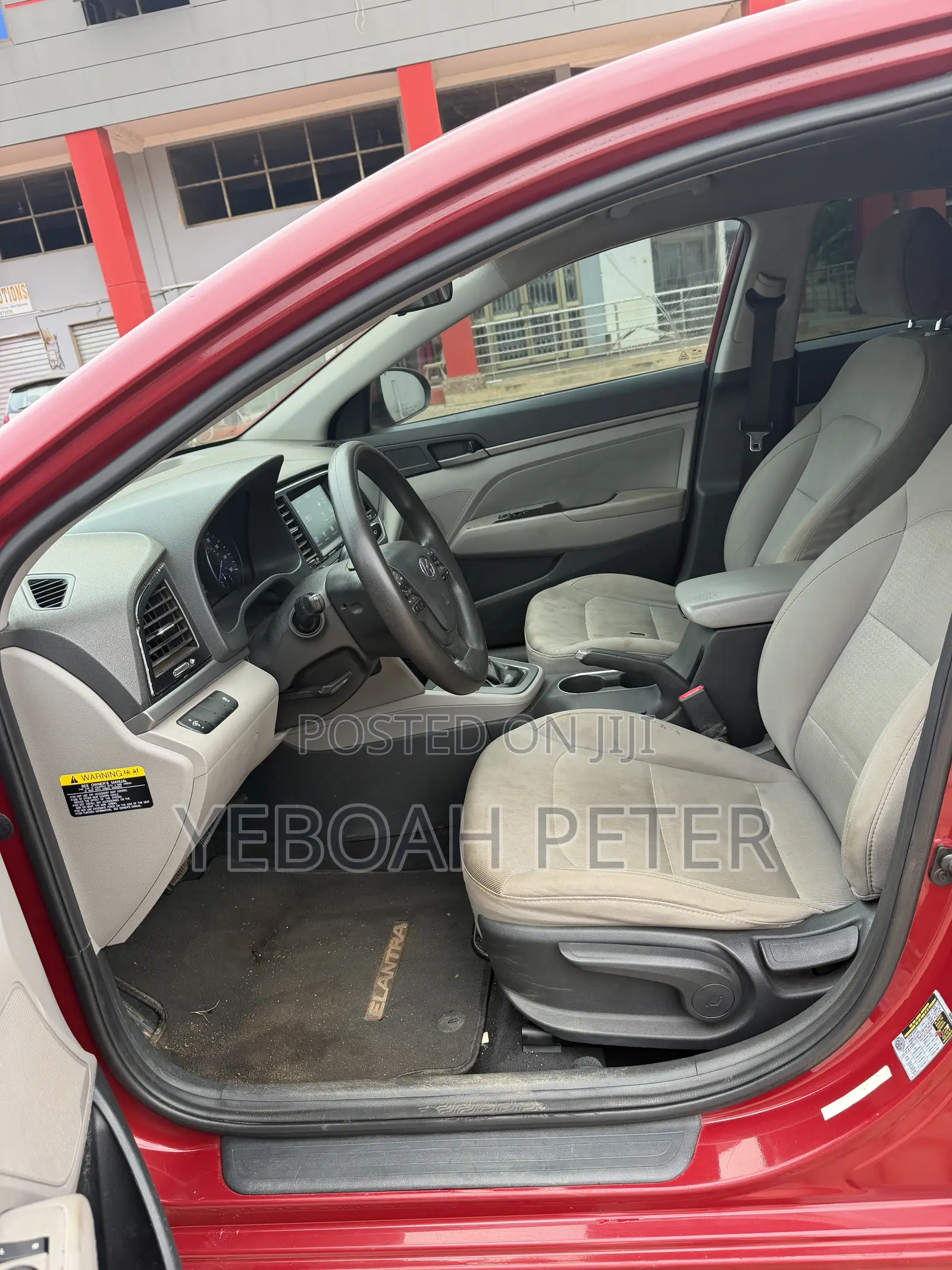 Hyundai Elantra 2017 Red