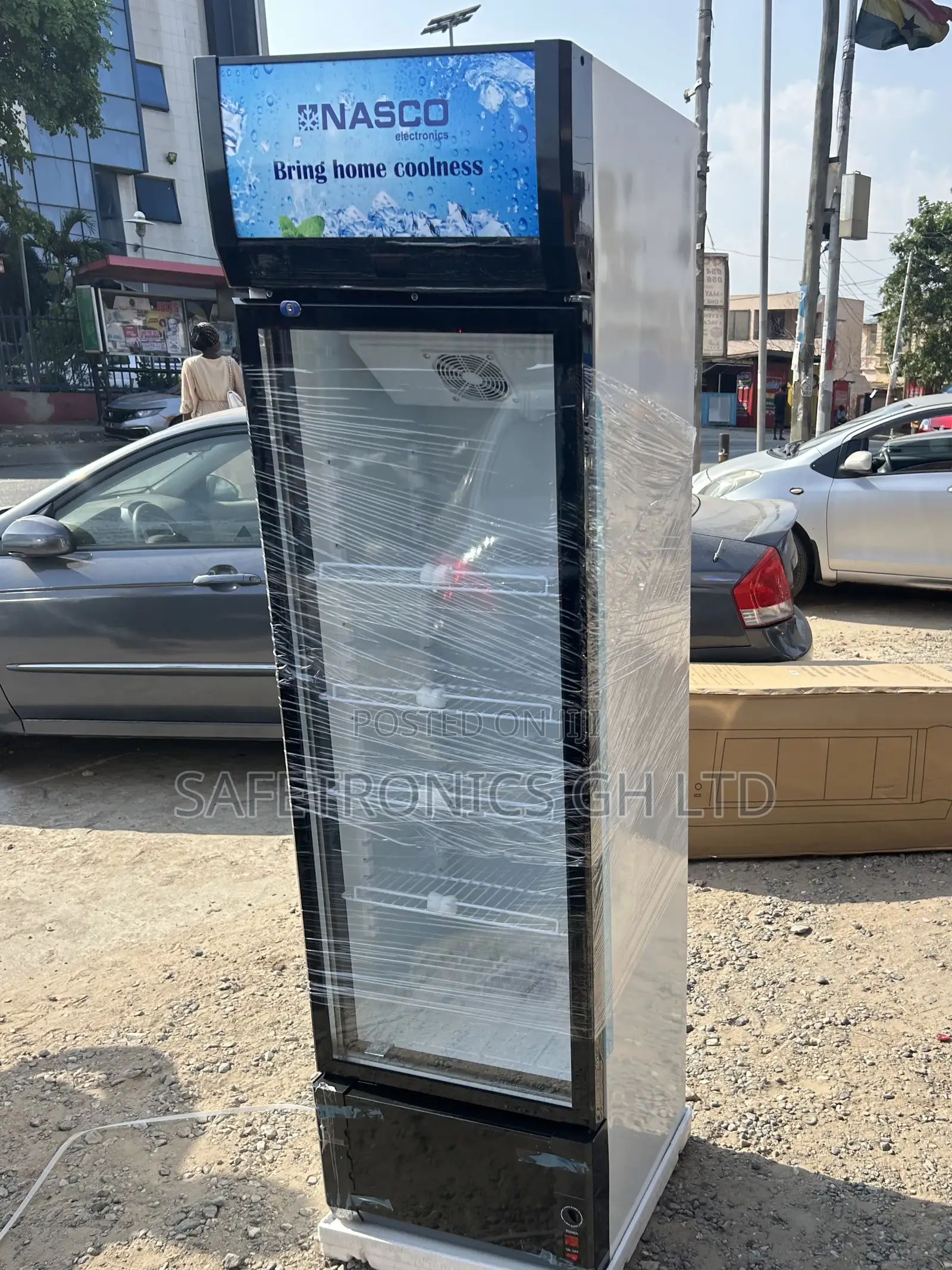 Super Best Nasco 358L Display Fridge (NAS-FL400-1DR)