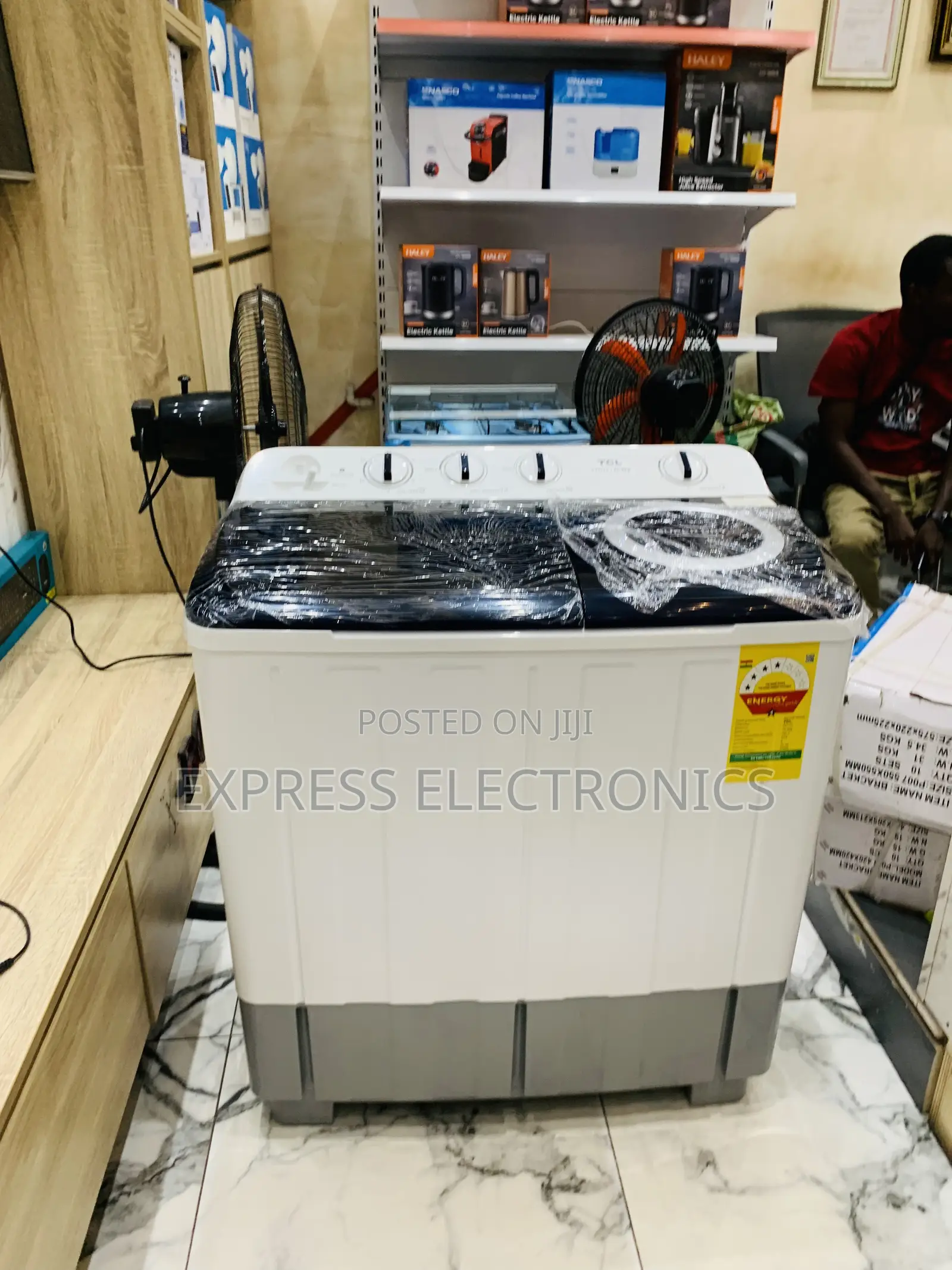 Zealous Sleek Topload TCL Semi Auto 10.5kg