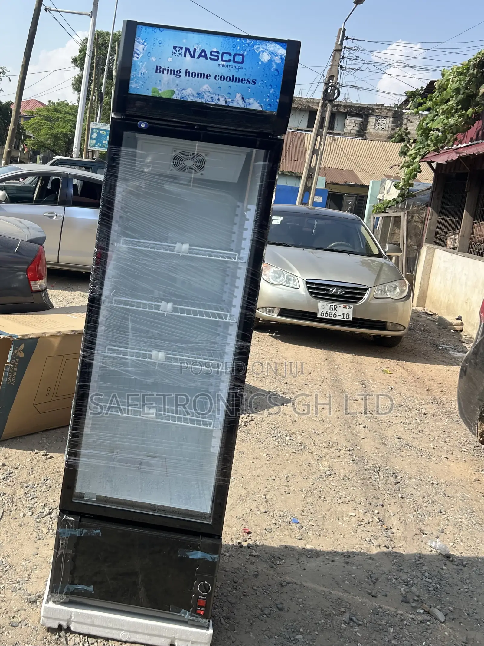 Check Out Nasco 358L Display Fridge (NAS-FL400-1DR)