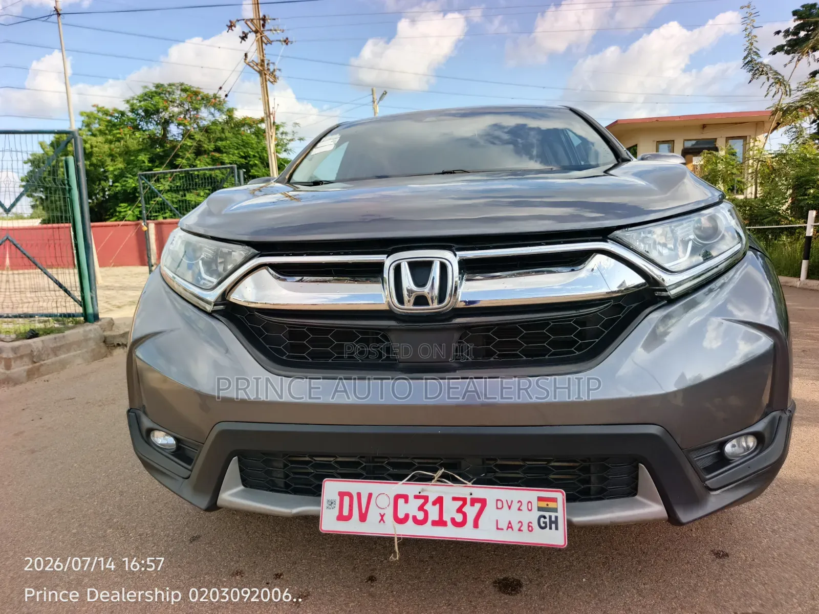 Honda CR-V EX AWD 2020 Gray